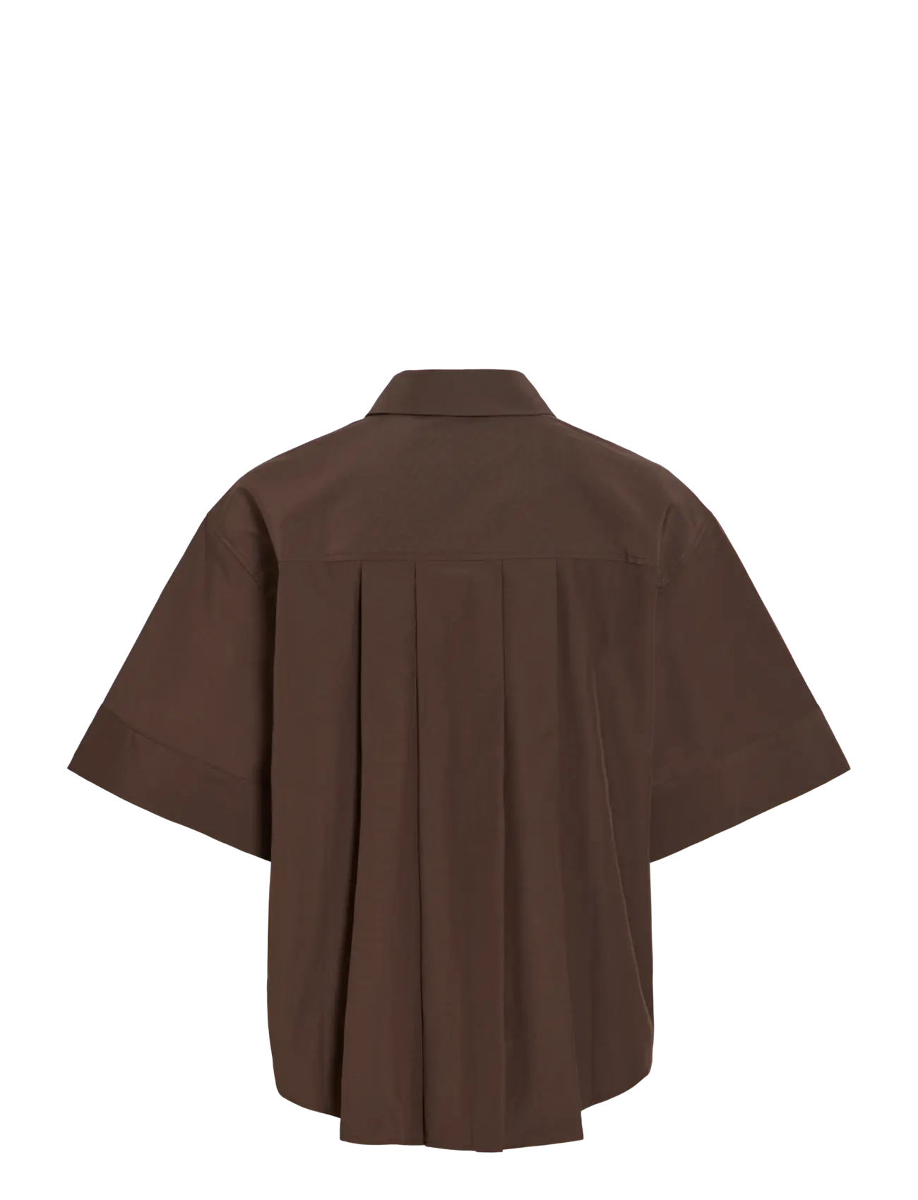 Vila - VIBELFIE 3/4 SHIRT/BFS - coffee bean - 2