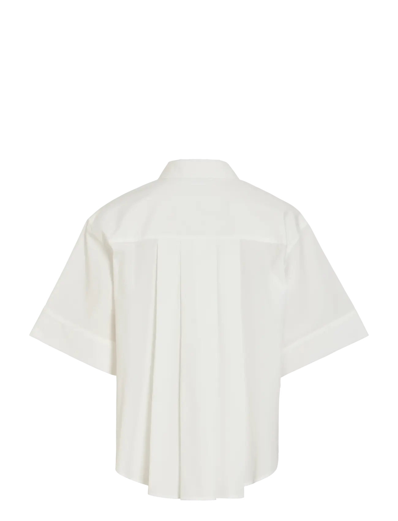 Vila - VIBELFIE 3/4 SHIRT/BFS - snow white - 2