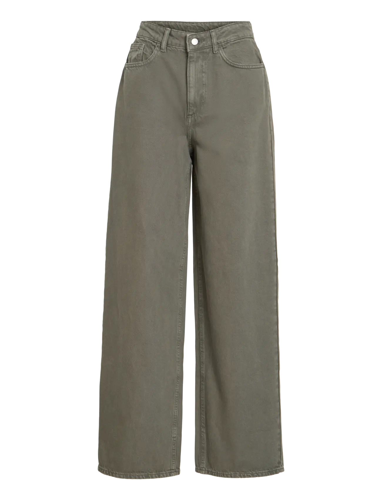 Vila - VIFREYA HW COLOR WASHED JEANS ALEX - balsam green - 1