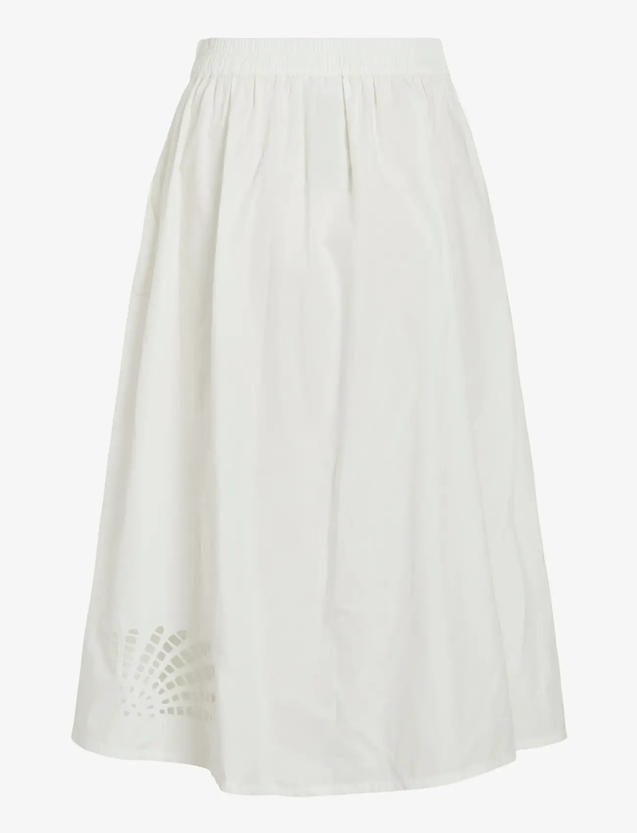 Vila - VILAYKI MIDI SKIRT/BFS - midi skirts - snow white - 2