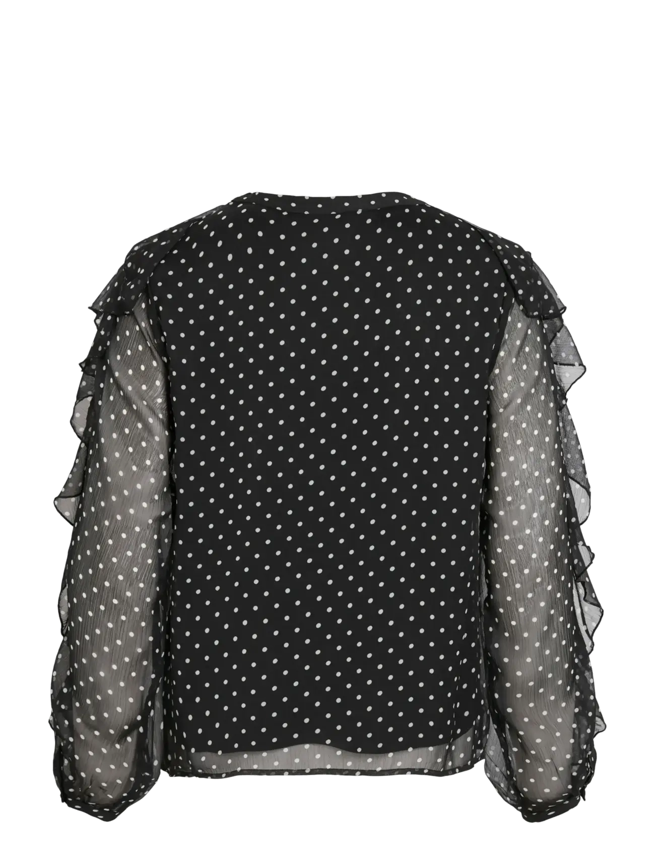Vila - VIHARLEY L/S TOP - black - 2