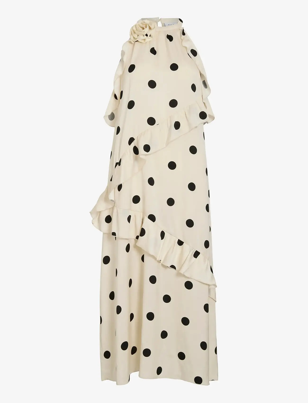 Vila - VICLAIRE S/L ROSE MIDI DRESS RO - midi dresses - birch - 0