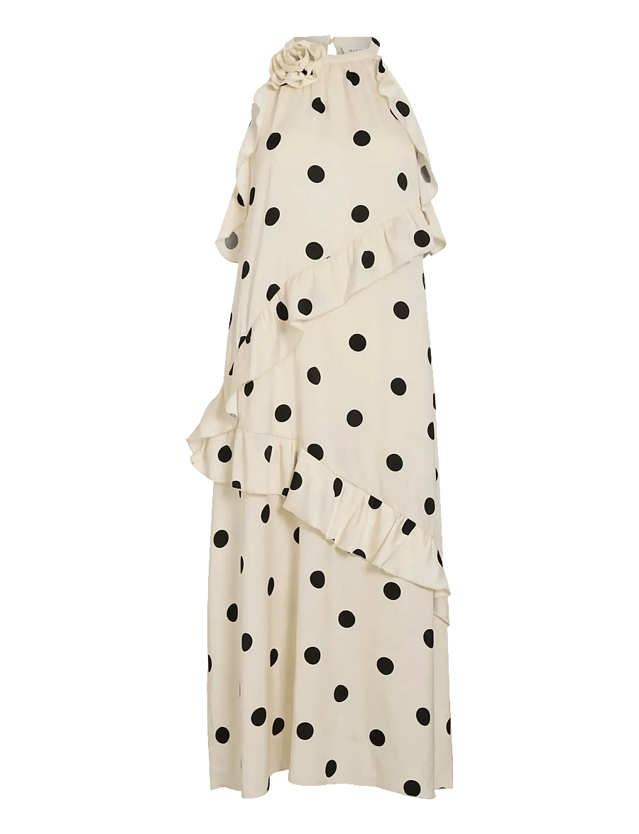 Vila - VICLAIRE S/L ROSE MIDI DRESS RO - midikleider - birch - 0