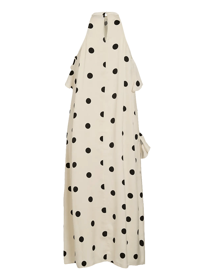 Vila - VICLAIRE S/L ROSE MIDI DRESS RO - midikleider - birch - 1