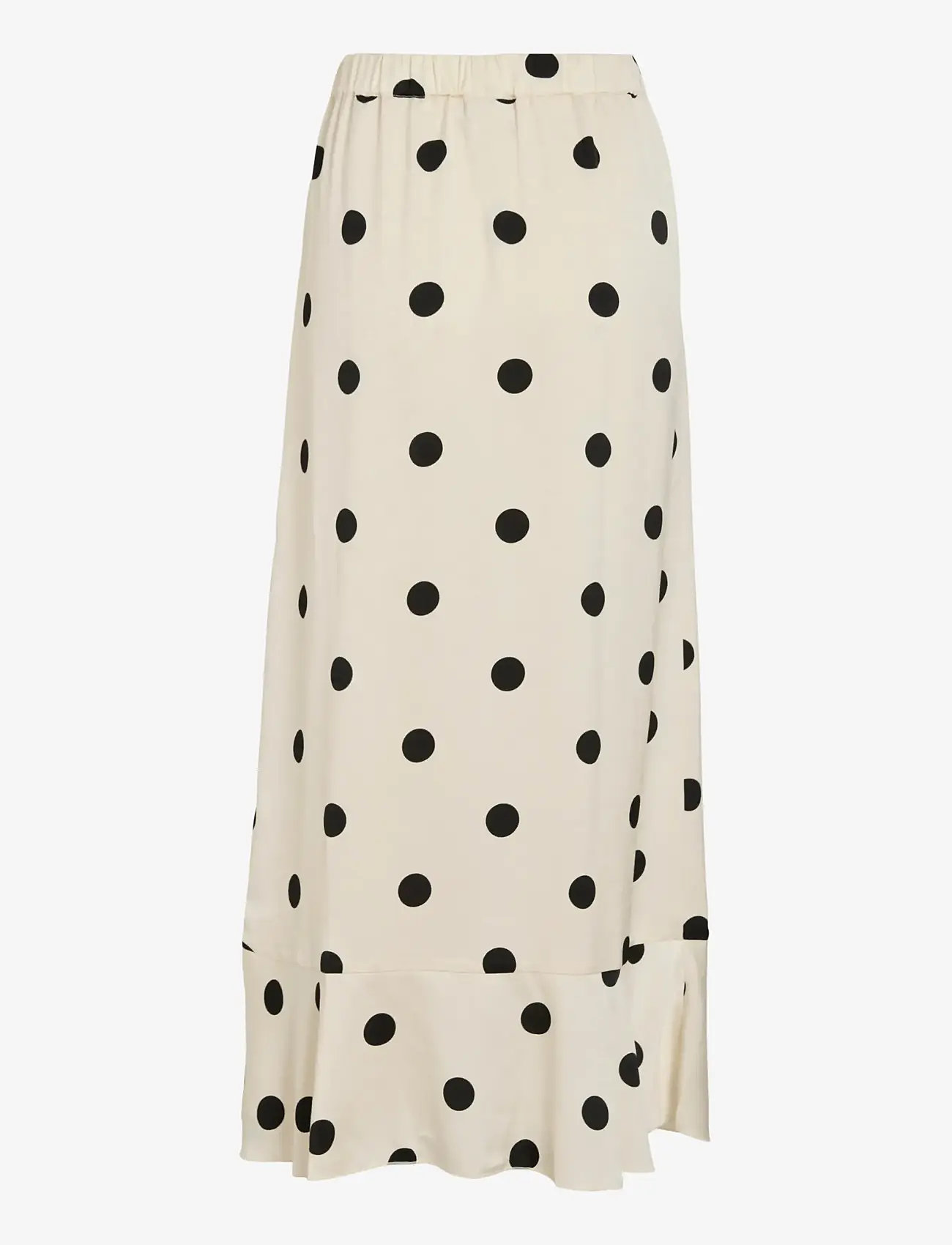 Vila - VICLAIRE HW FLOUNCH ANKLE SKIRT RO - wikkelrokken - birch - 1