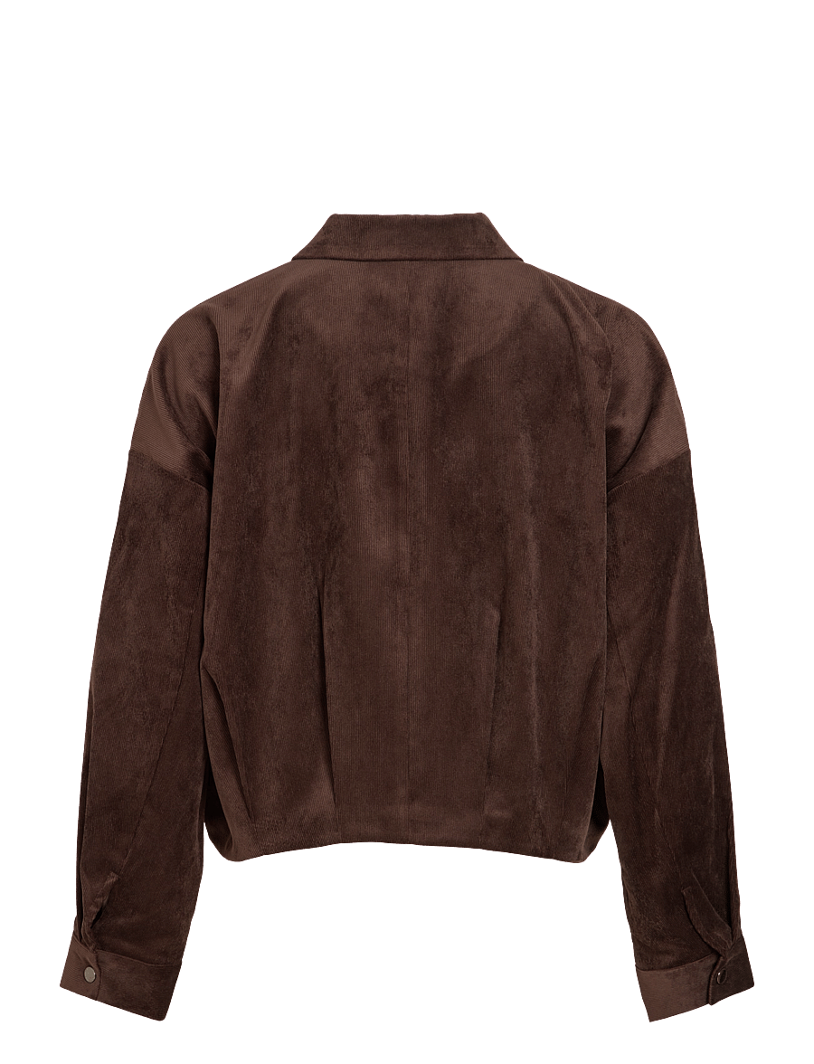Vila - VICOURDIE L/S JACKET - coffee bean - 2
