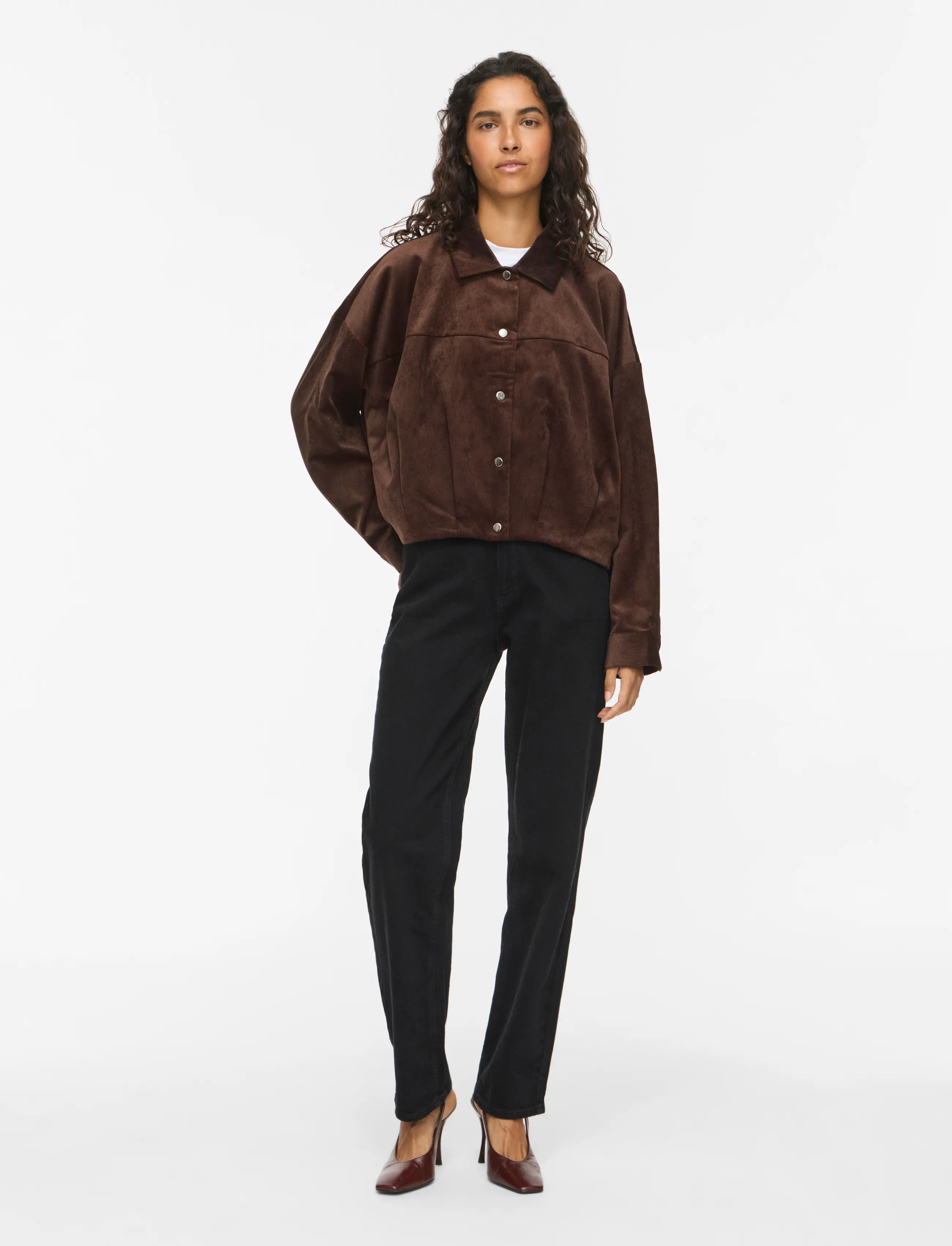 Vila - VICOURDIE L/S JACKET - coffee bean - 4