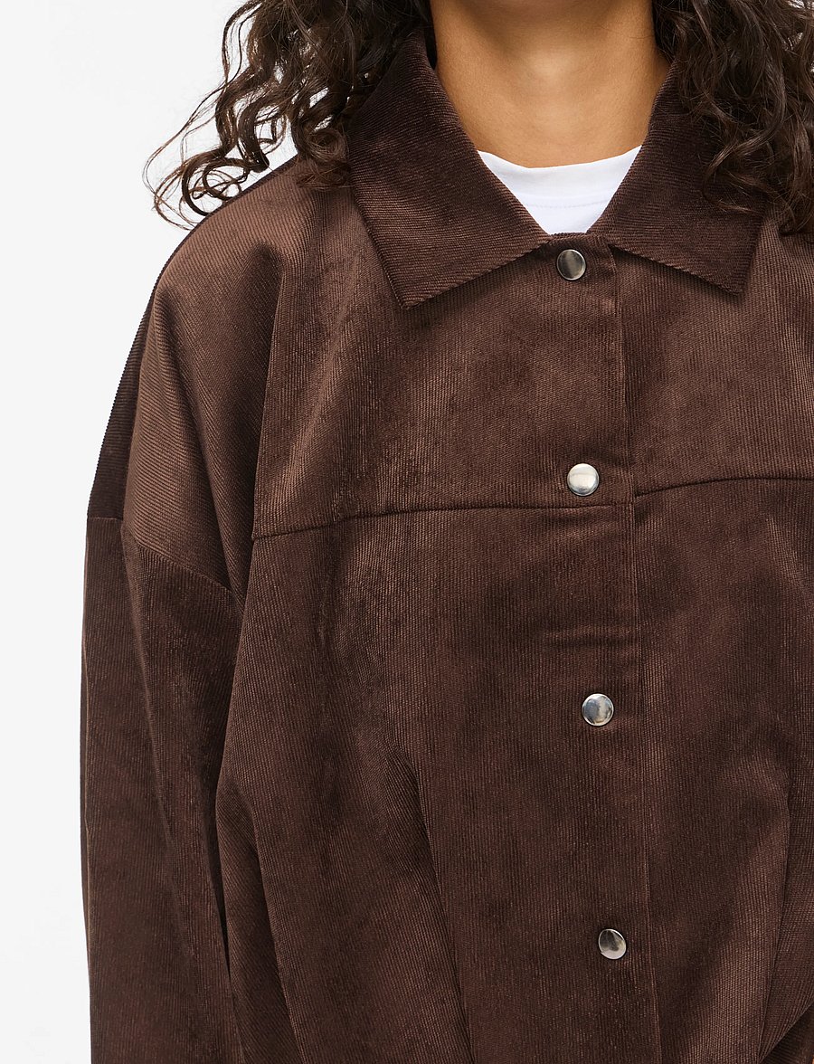 Vila - VICOURDIE L/S JACKET - coffee bean - 5