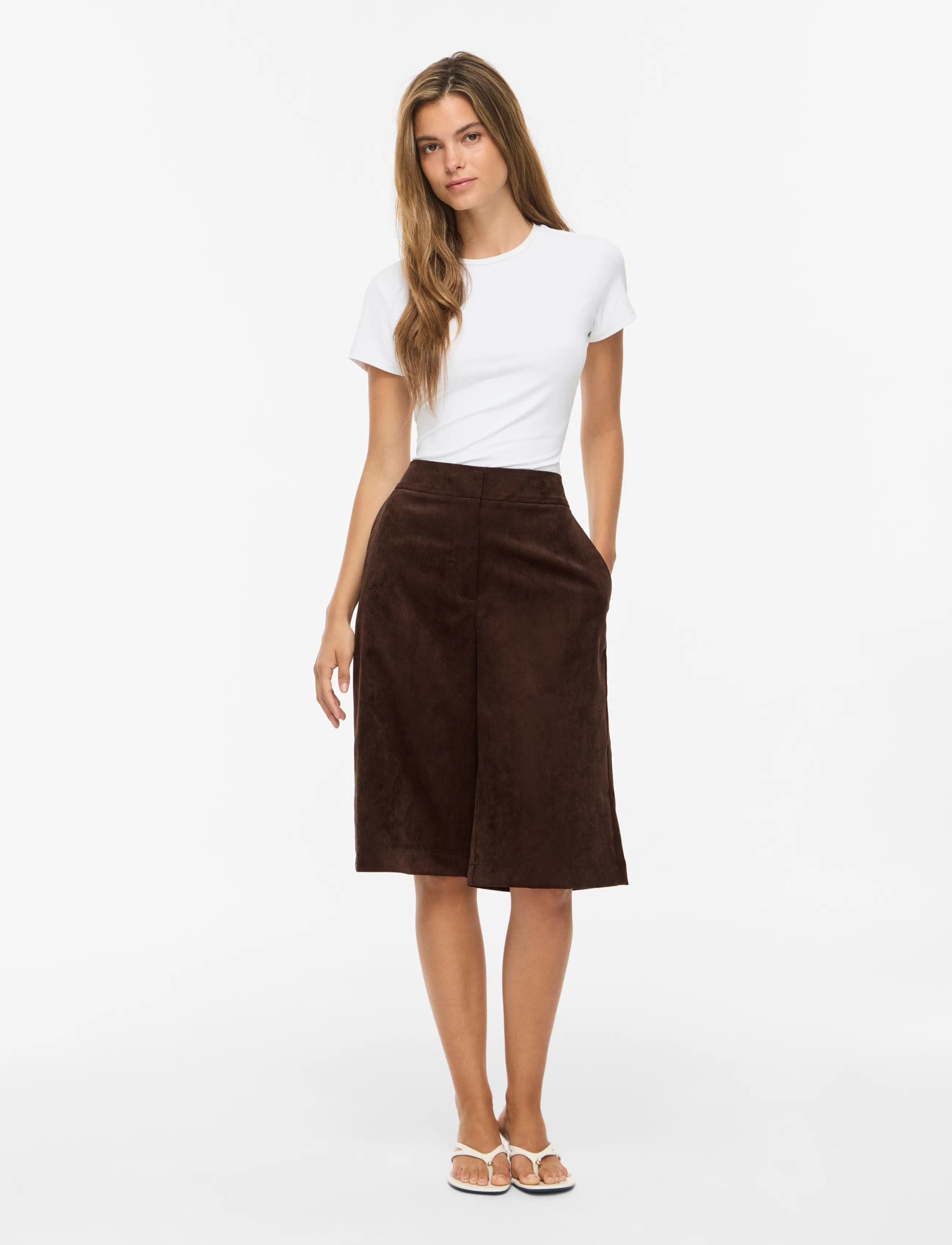 Vila - VICOURDIE HW SHORTS - coffee bean - 3