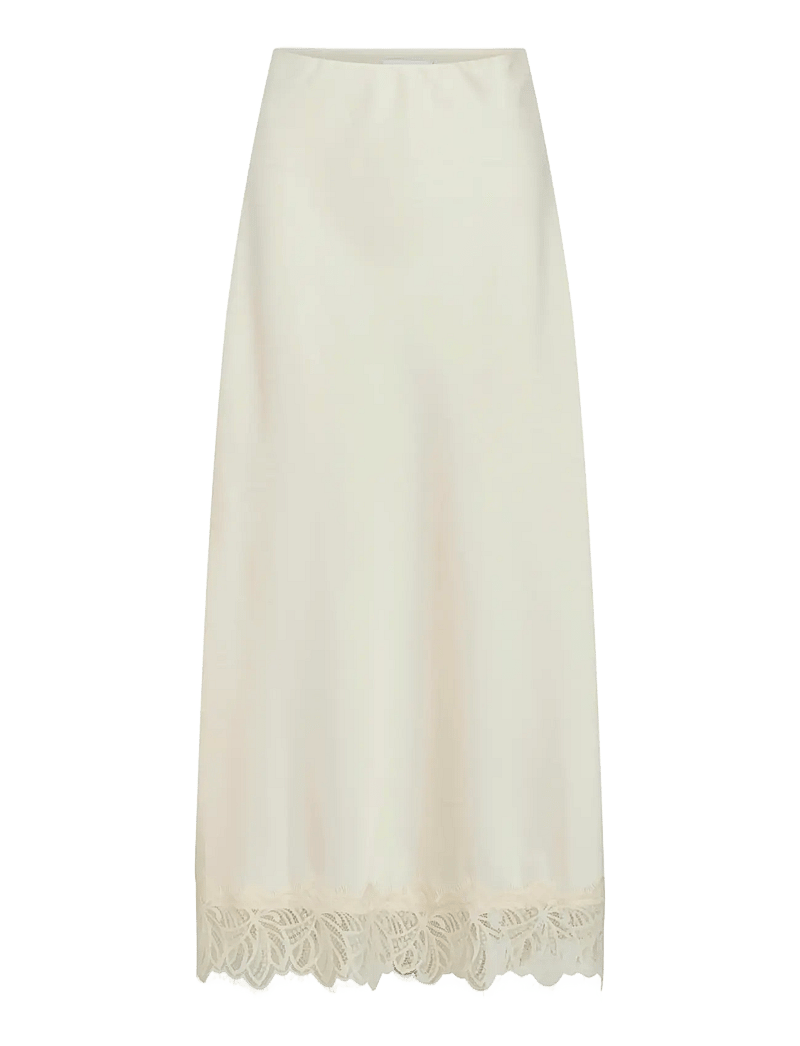 Vila - VILEA ANKLE SKIRT - satinkjolar - birch - 1