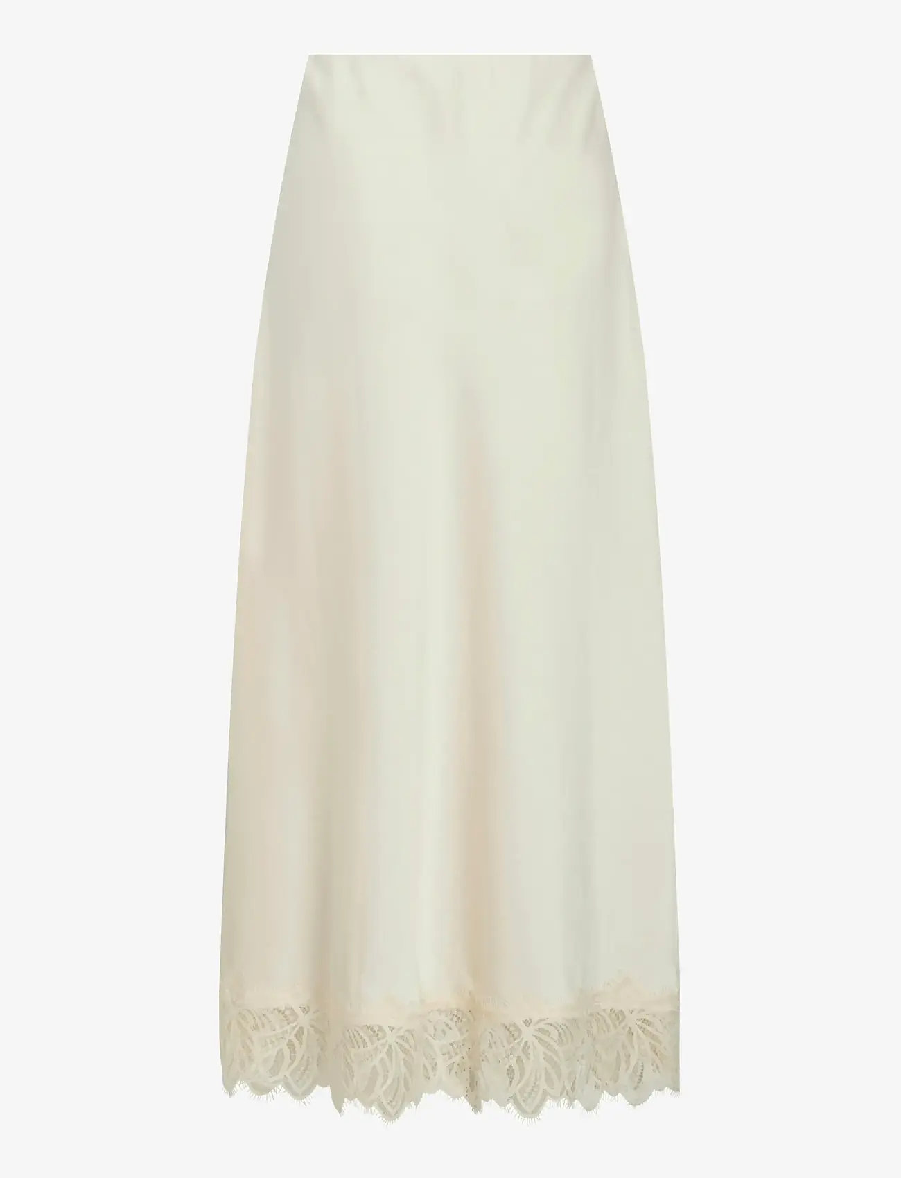 Vila - VILEA ANKLE SKIRT - satinröcke - birch - 1