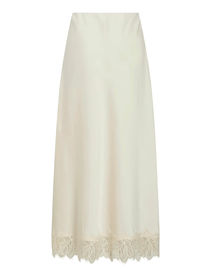 Vila - VILEA ANKLE SKIRT - satinkjolar - birch - 2