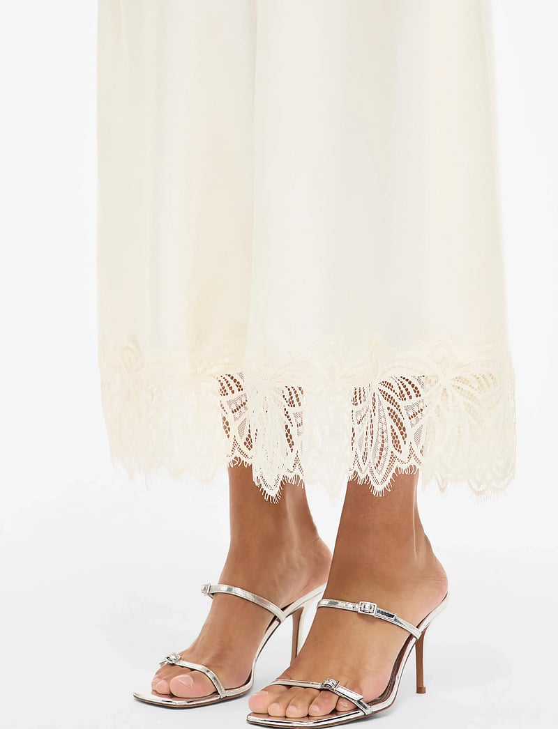 Vila - VILEA ANKLE SKIRT - satinkjolar - birch - 5