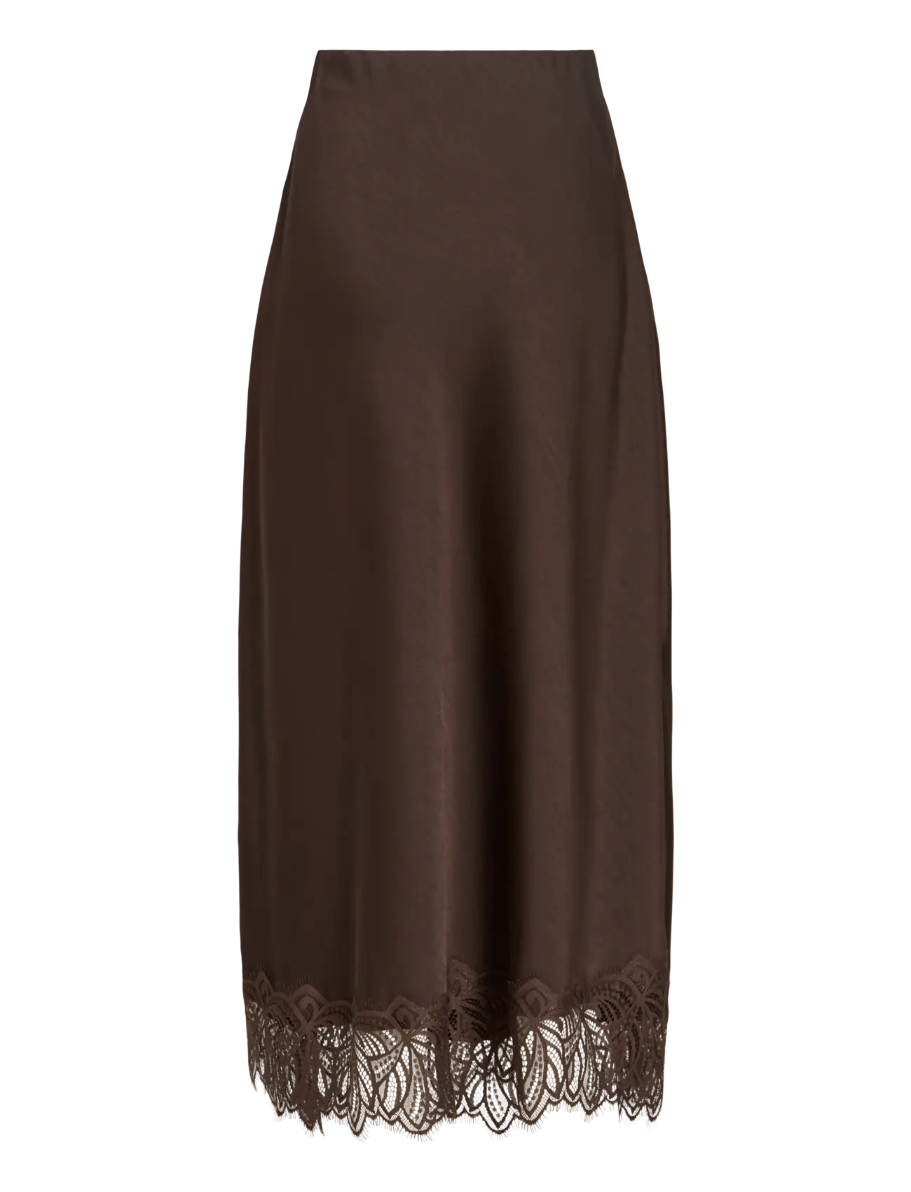 Vila - VILEA ANKLE SKIRT - coffee bean - 2