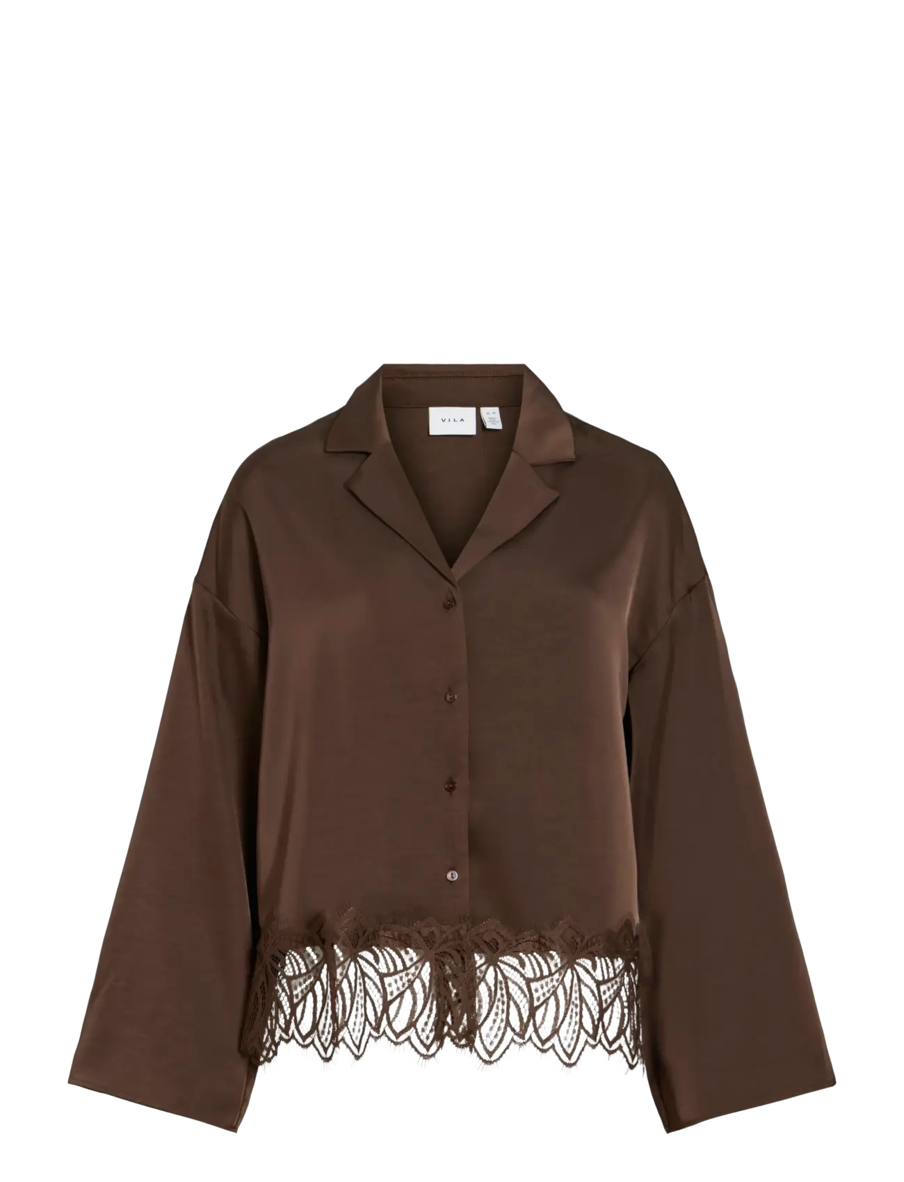 VILA Vilea Shirt Braun - 34 - Damen