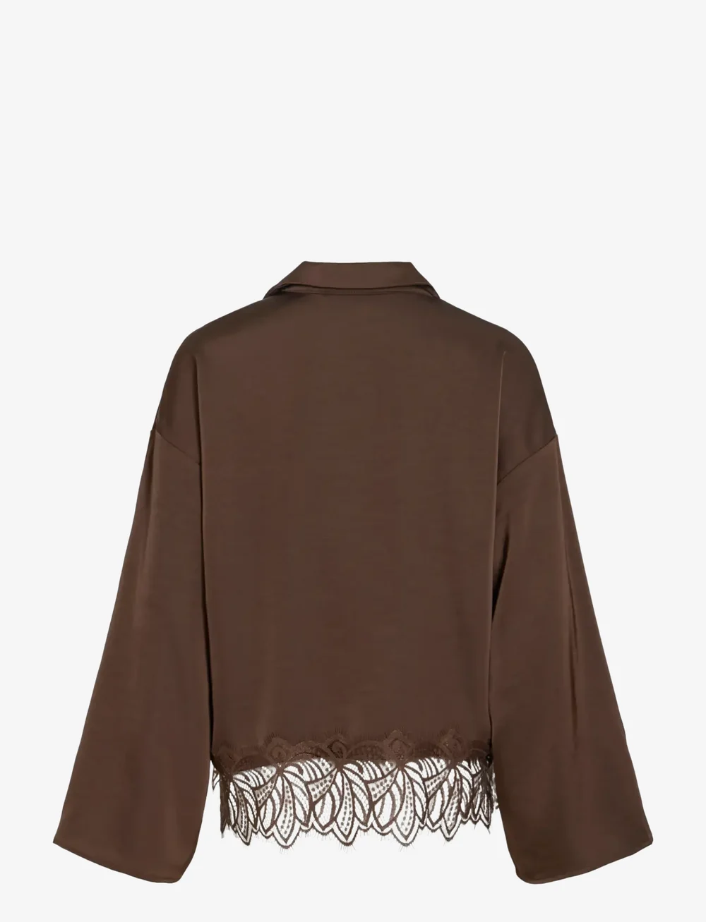 Vila - VILEA SHIRT - langærmede skjorter - coffee bean - 2