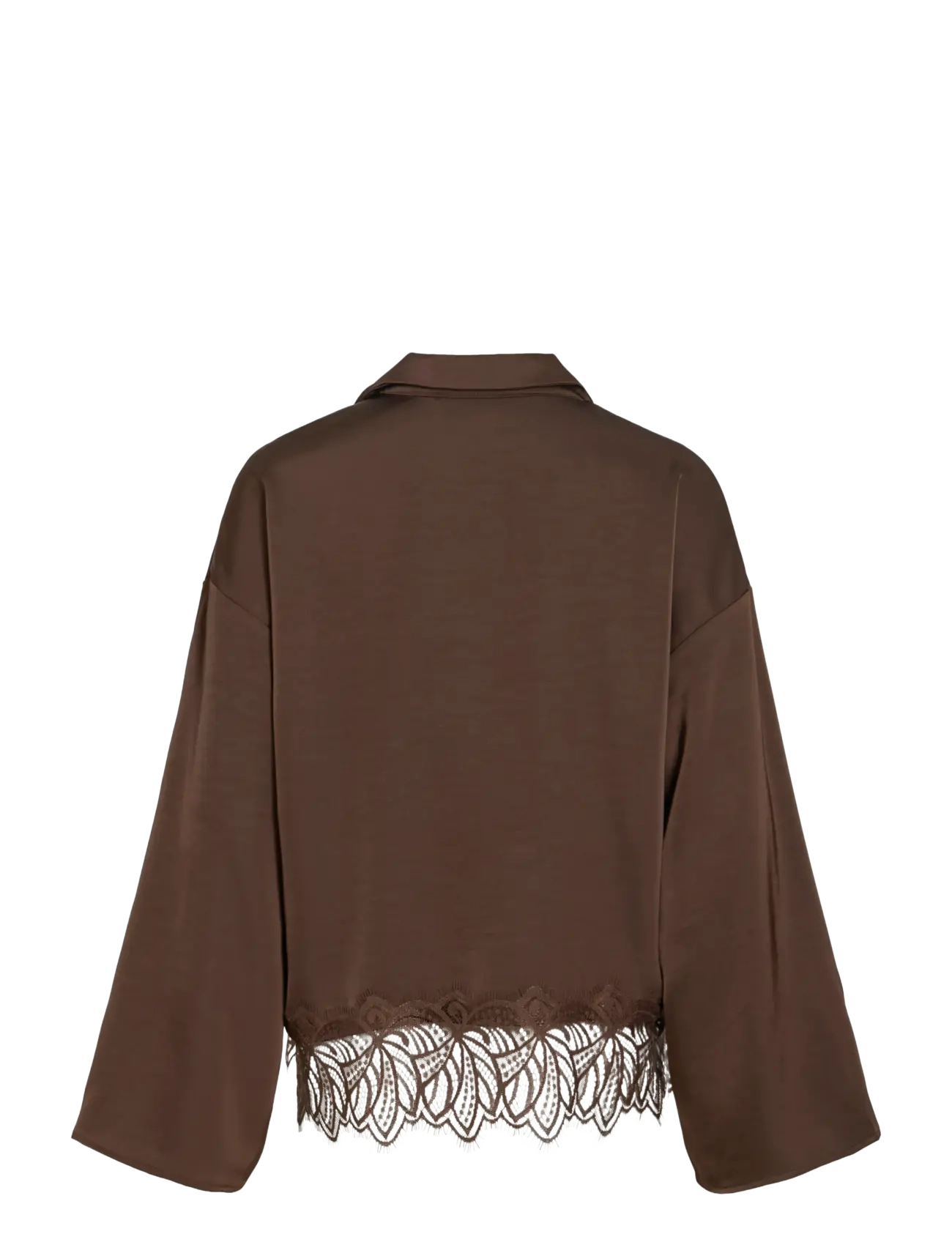 Vila - VILEA SHIRT - long-sleeved shirts - coffee bean - 2