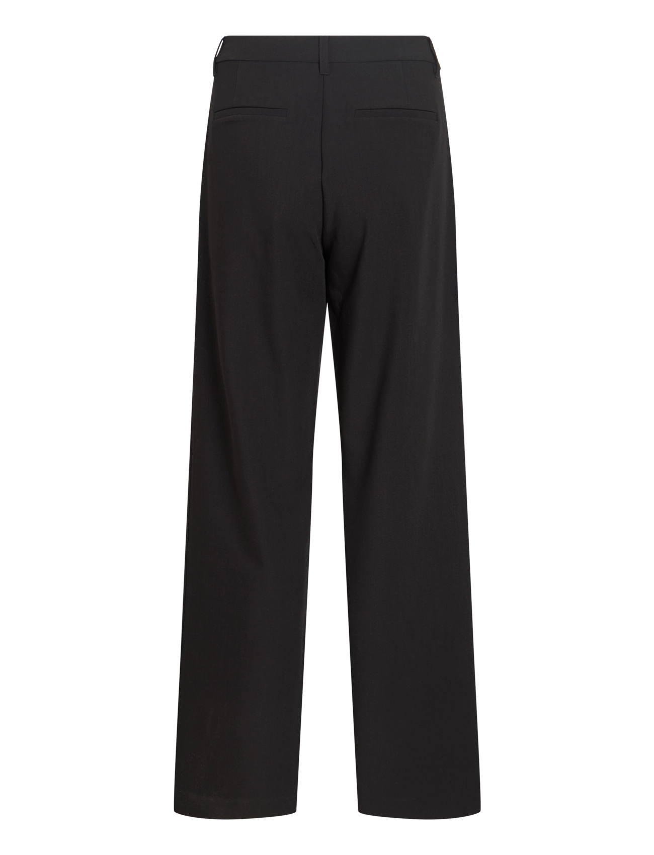 Vila - VIEMMI RW STRAIGHT PANT - NOOS - black beauty - 2