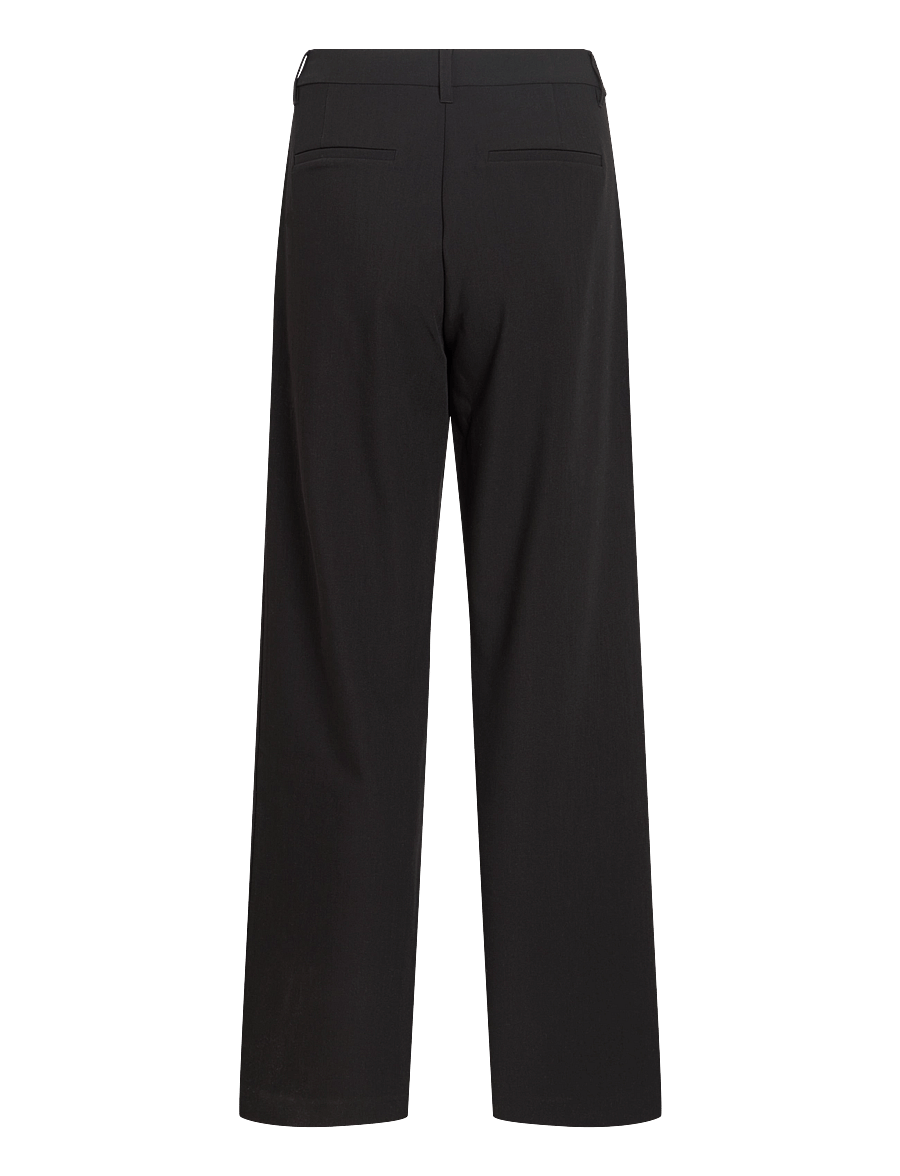 Vila - VIEMMI RW STRAIGHT PANT - NOOS - black beauty - 2