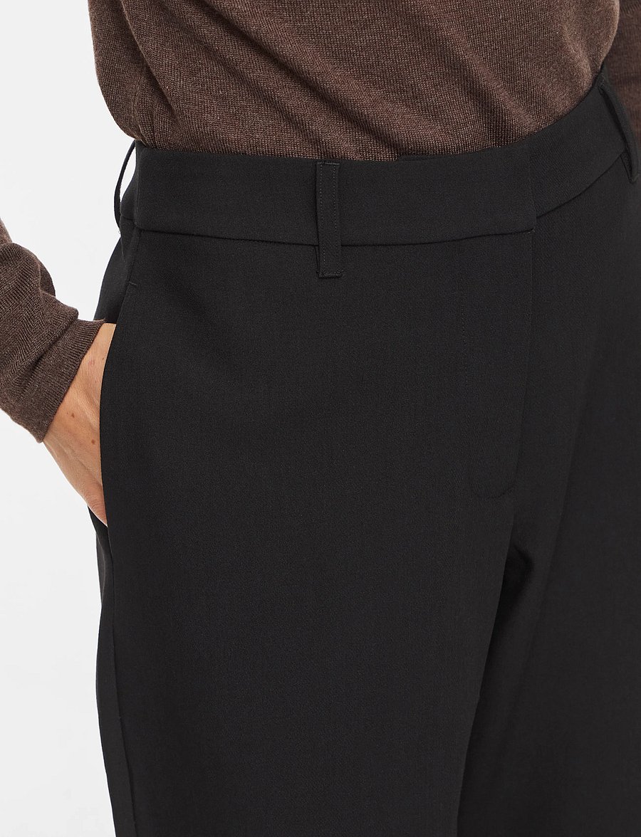 Vila - VIEMMI RW STRAIGHT PANT - NOOS - black beauty - 5