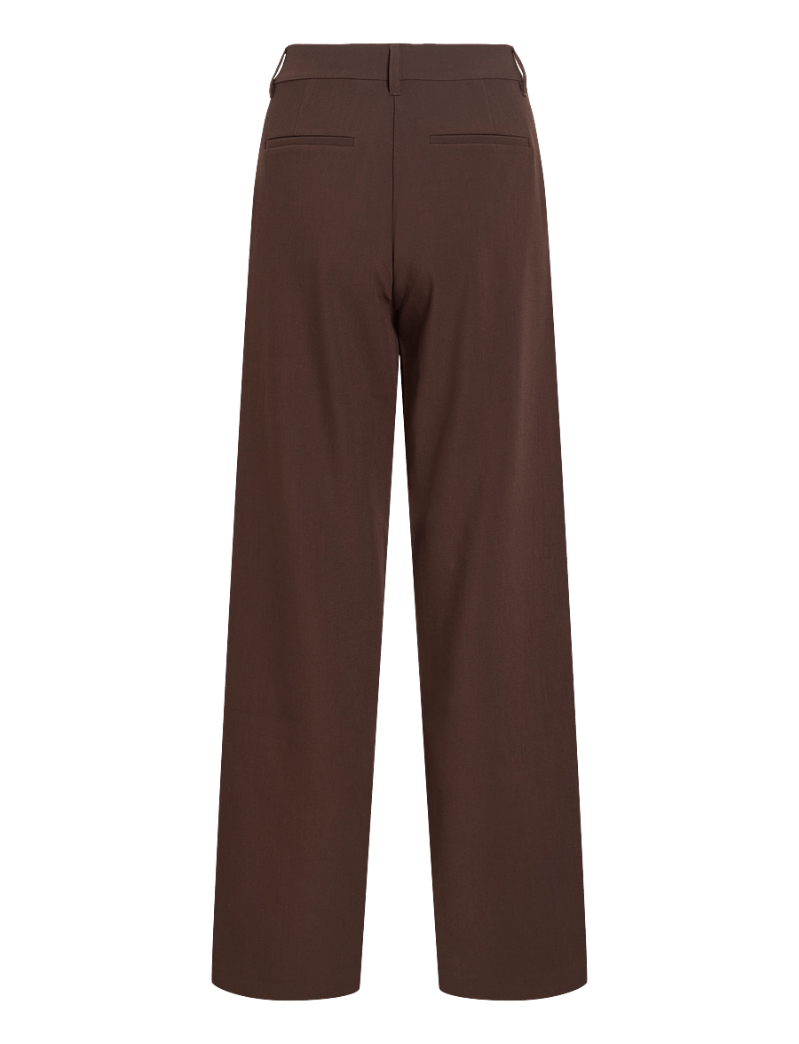 Vila - VIEMMI RW STRAIGHT PANT - NOOS - coffee bean - 2