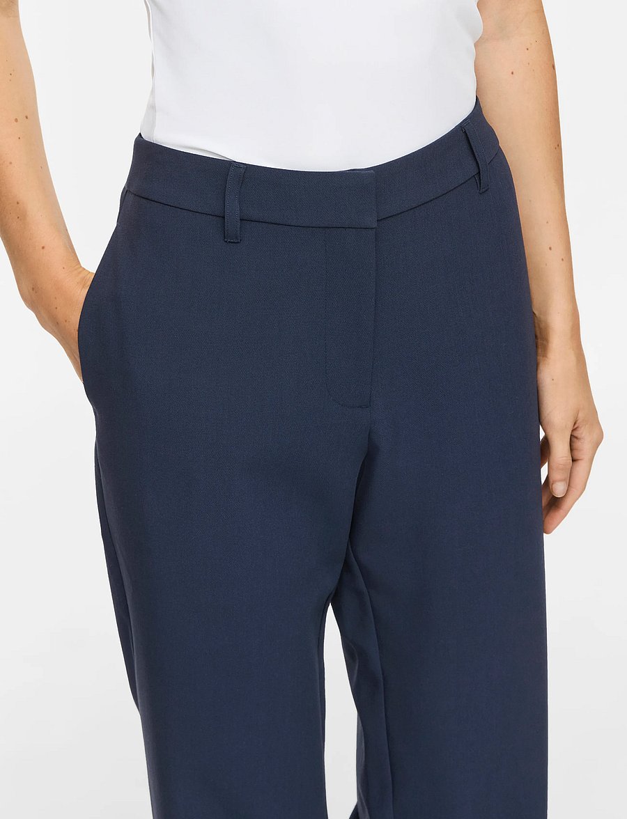 Vila - VIEMMI RW STRAIGHT PANT - NOOS - navy blazer - 5
