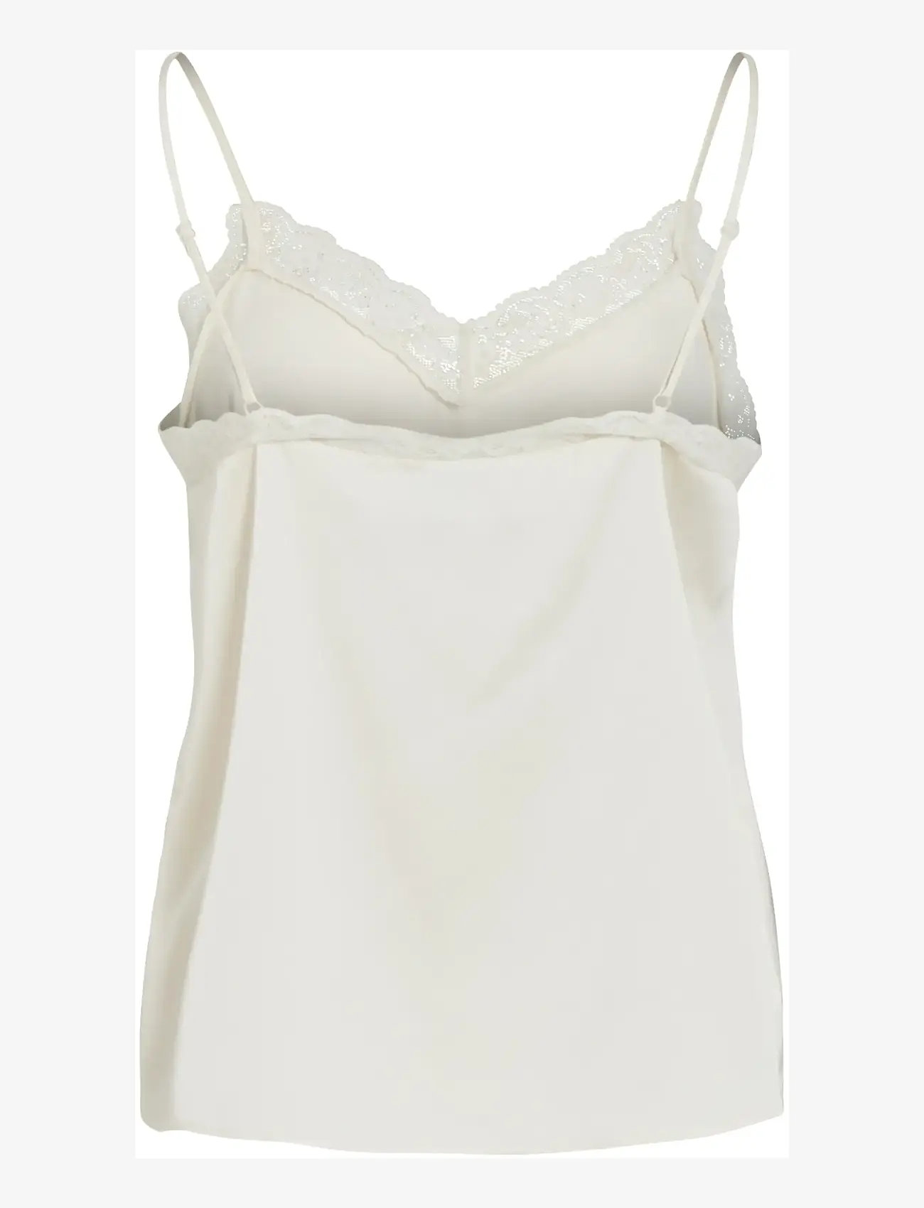 Vila - VIENNA RAVENNA LACE SINGLET - NOOS - Ärmellose tops - cloud dancer - 2