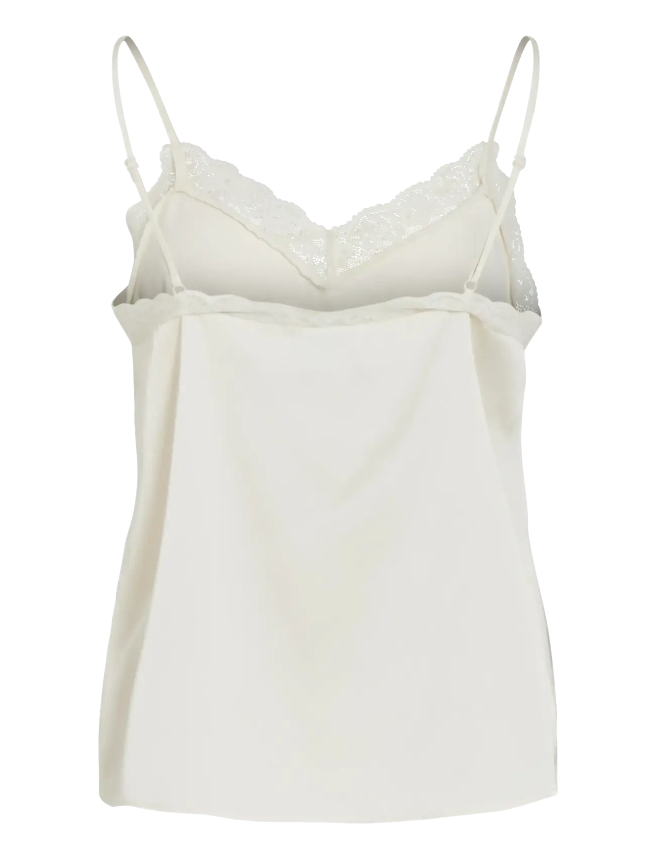Vila - VIENNA RAVENNA LACE SINGLET - NOOS - Ärmellose tops - cloud dancer - 2