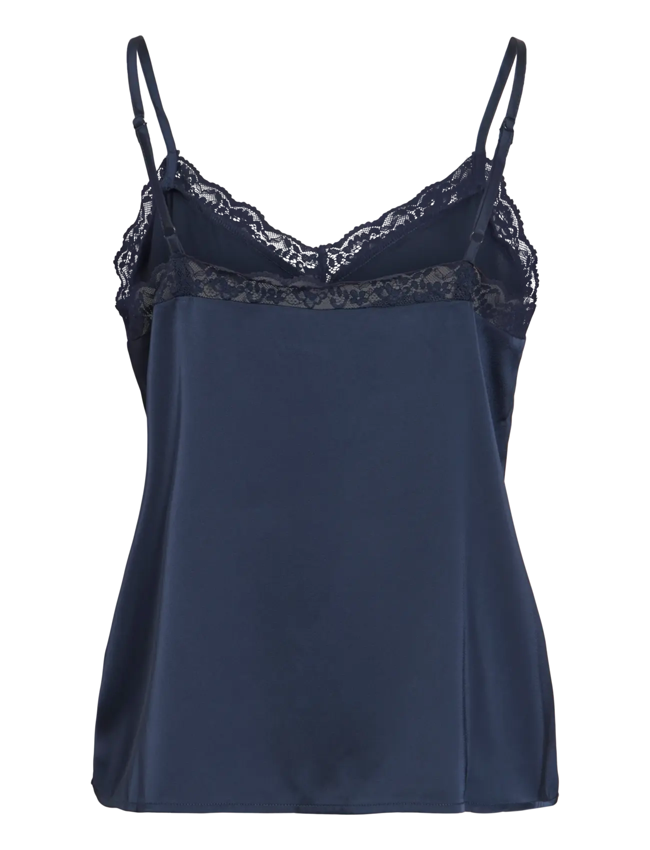 Vila - VIENNA RAVENNA LACE SINGLET - NOOS - varrukateta topid - navy blazer - 2