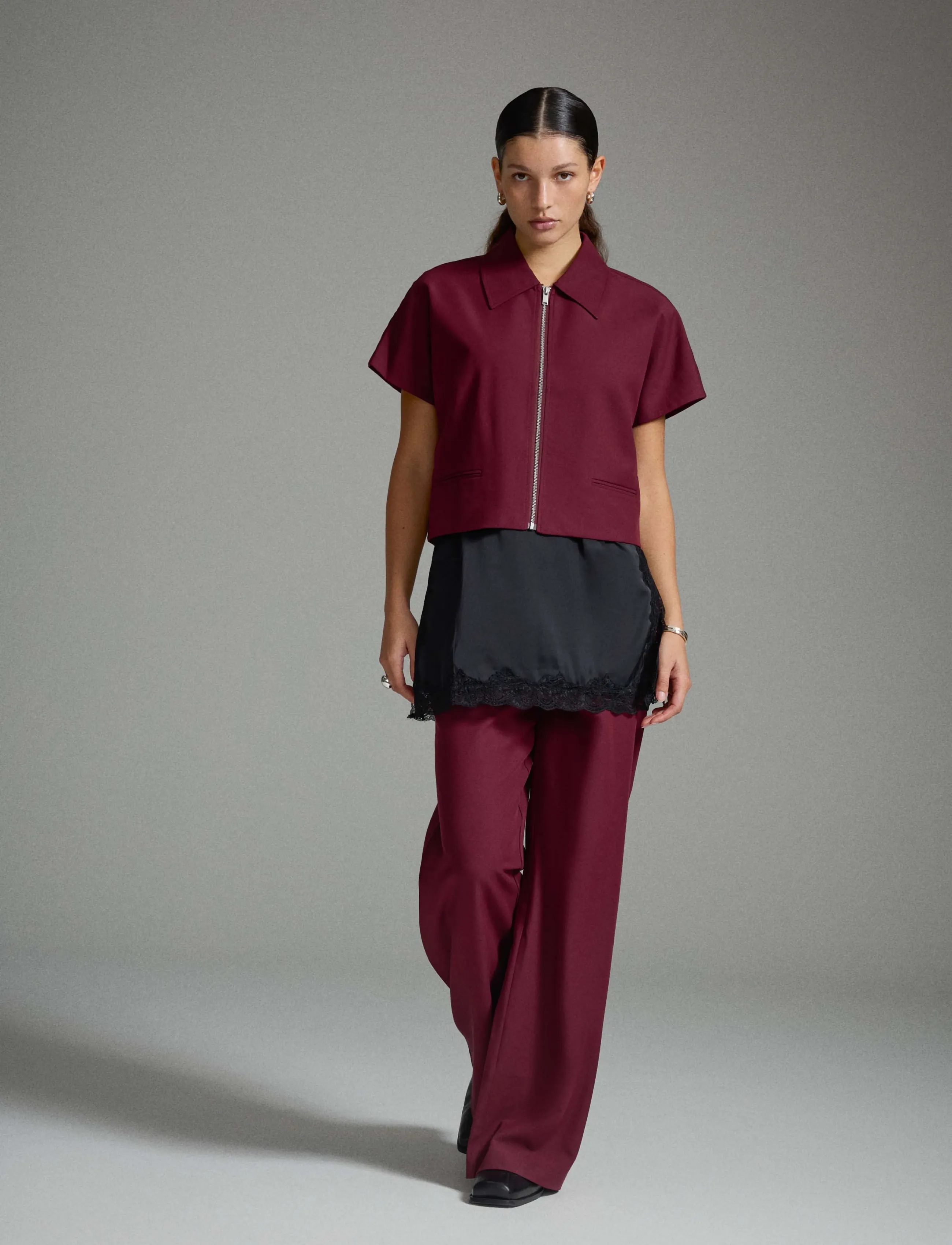 VILA Viontaya Hw Wide Pants/Bfs kostymbyxor dam – bild 5