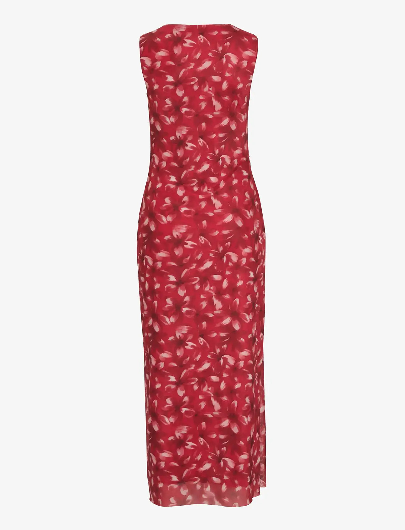 Vila - VIINGELISE S/L ANKLE DRESS/DC/KA - sommerkjoler - racing red - 2
