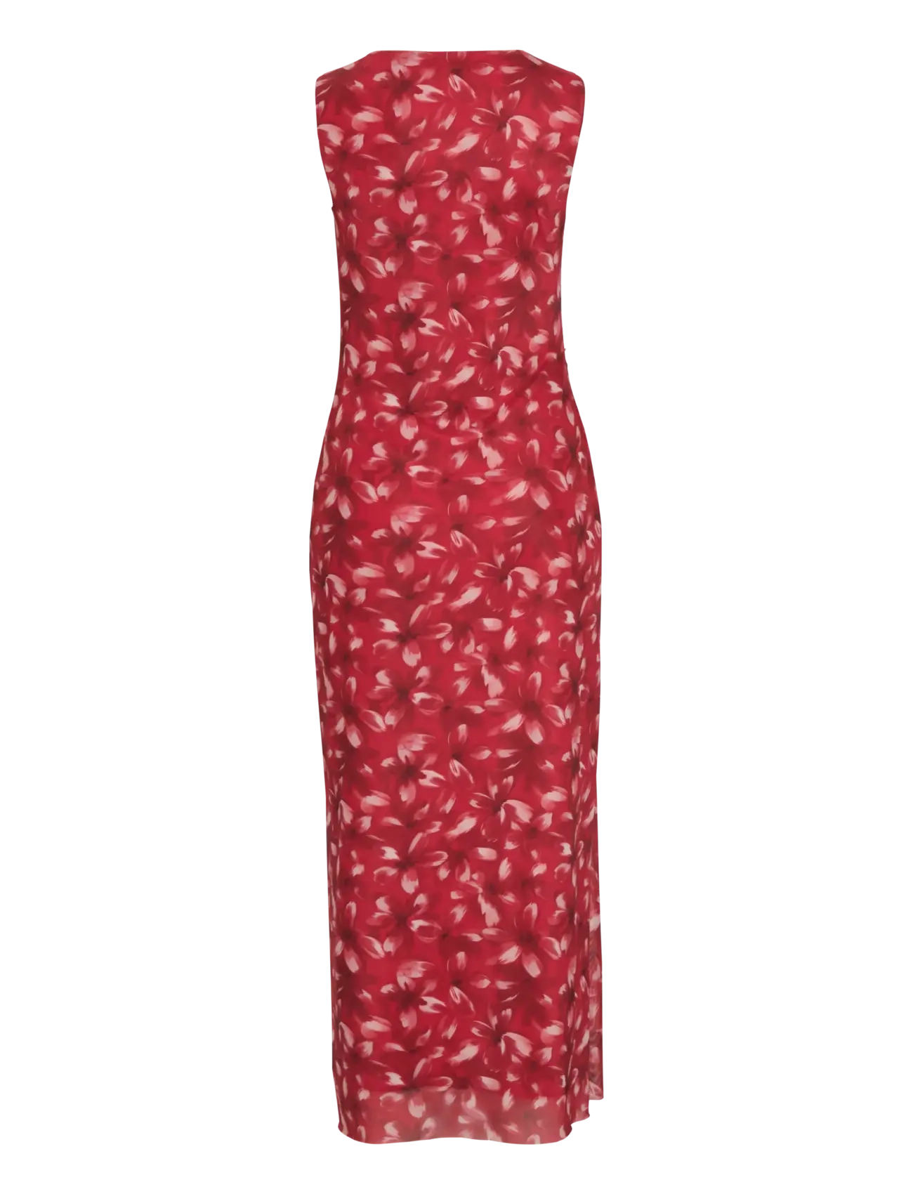 Vila - VIINGELISE S/L ANKLE DRESS/DC/KA - sommerkleider - racing red - 2