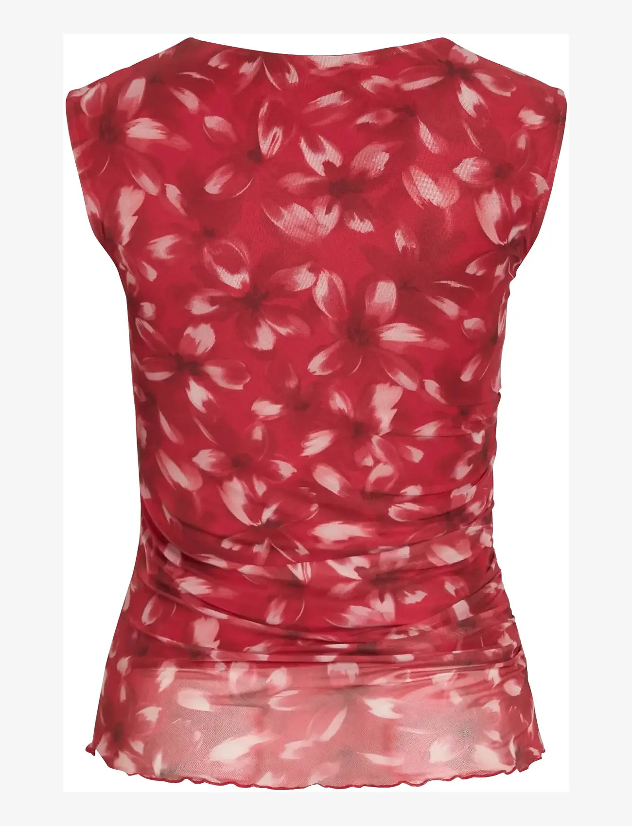 Vila - VIINGELISE S/L WATERFALL TOP/DC/KA - special occasions - racing red - 1