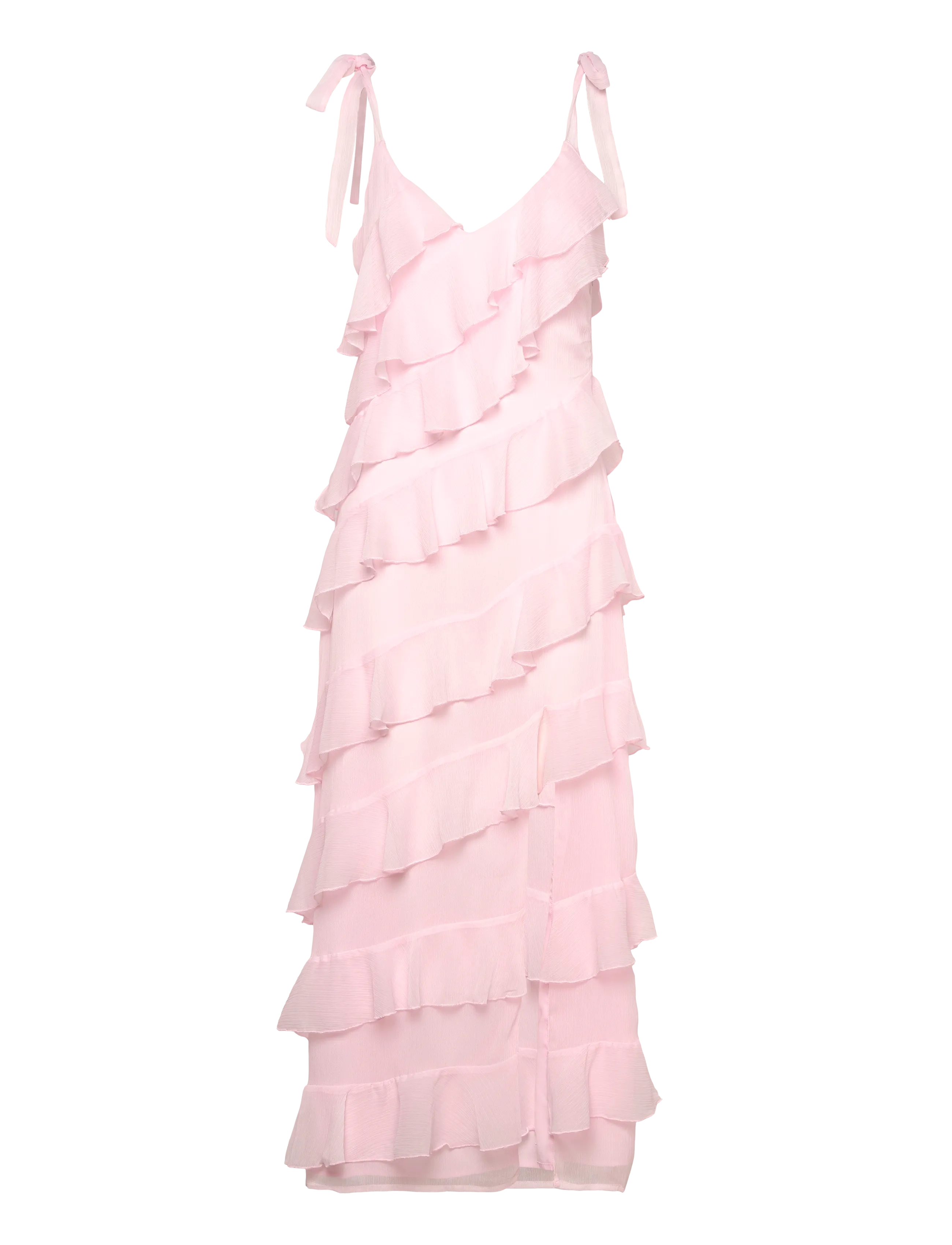 VILA Viluna Wide Strap Ankle Kleid/Dc/Ka Pink - 38 - Damen