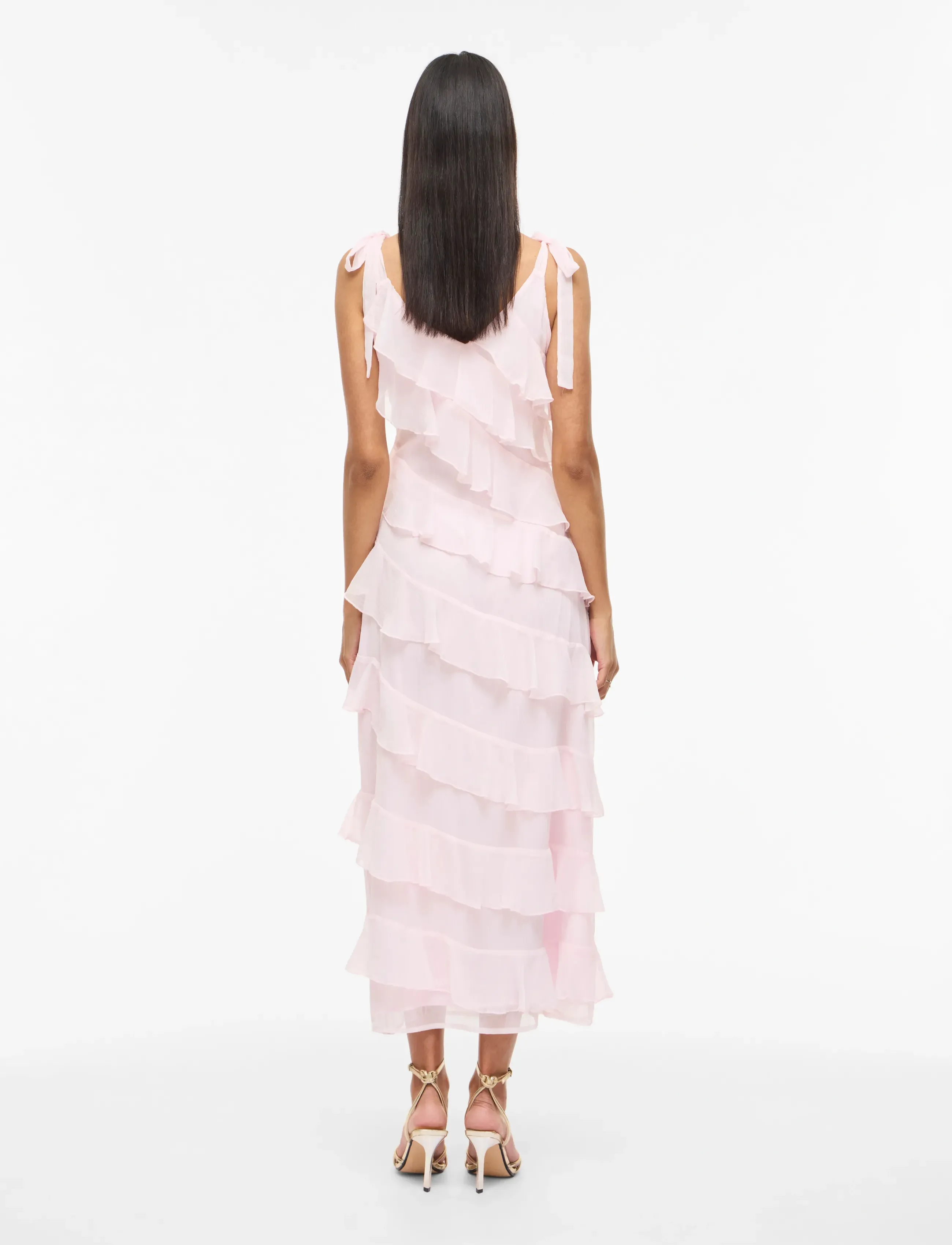 Vila - VILUNA WIDE STRAP ANKLE DRESS/DC/KA - sommerkleider - cherry blossom - 3