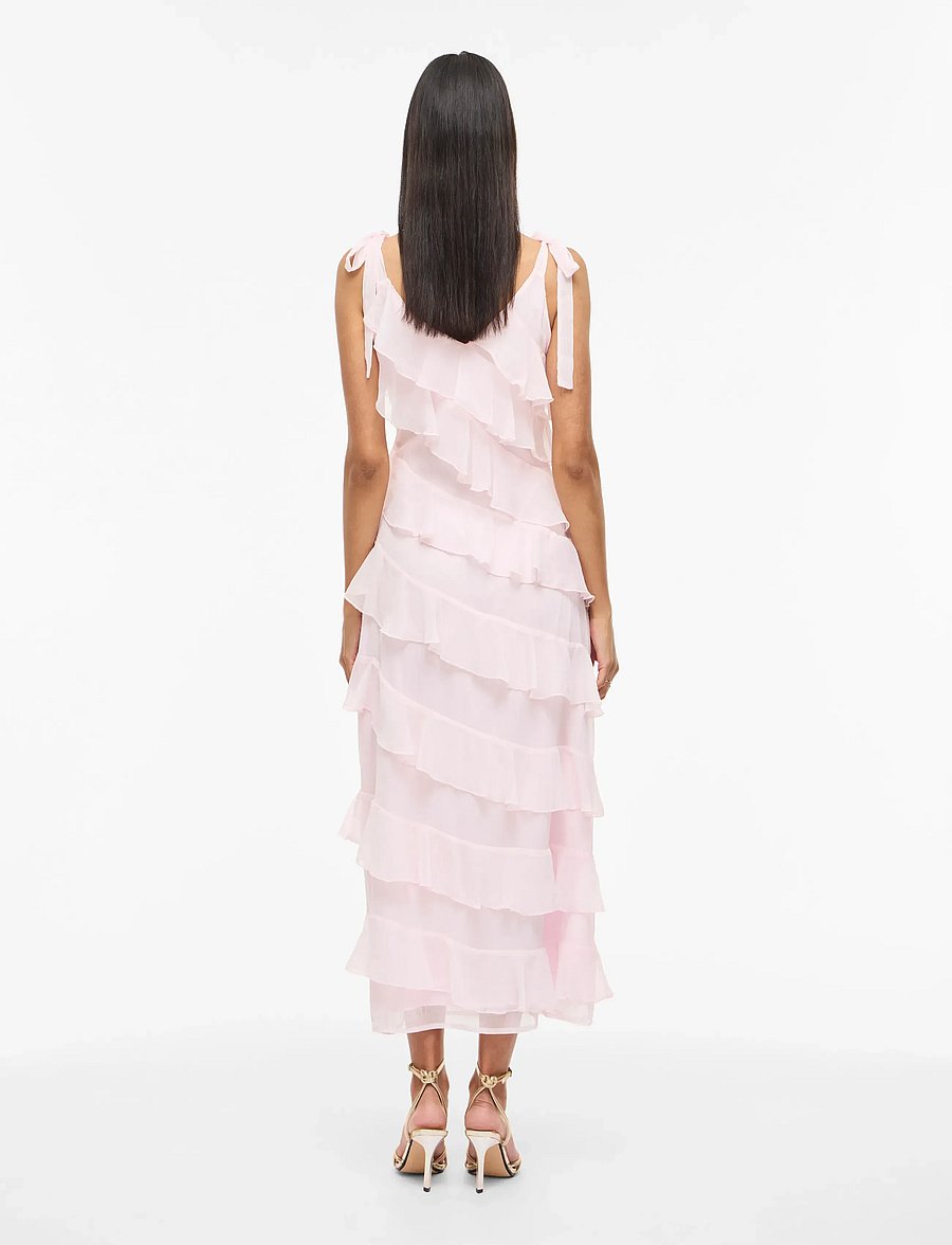 Vila - VILUNA WIDE STRAP ANKLE DRESS/DC/KA - sommerkleider - cherry blossom - 3