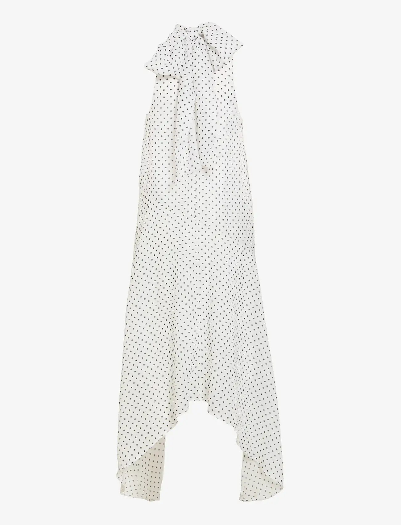 Vila - VILO S/L HIGHNECK MIDI DRESS/DC/KA - konfirmation - cloud dancer - 2