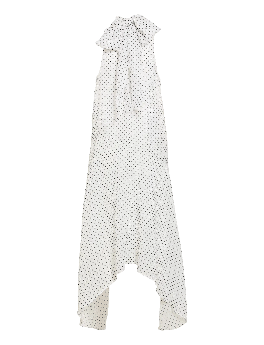 Vila - VILO S/L HIGHNECK MIDI DRESS/DC/KA - confirmation - cloud dancer - 2