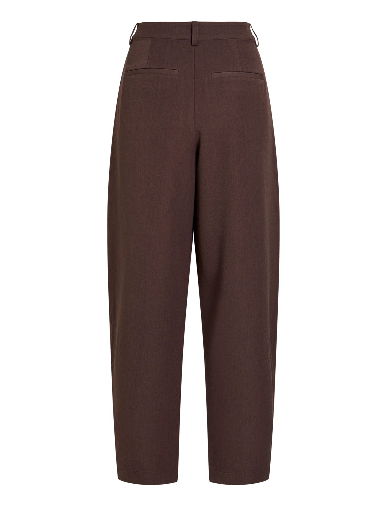 Vila - VILEORA HW BARREL ANKLE PANTS - barrel-püksid - coffee bean - 2