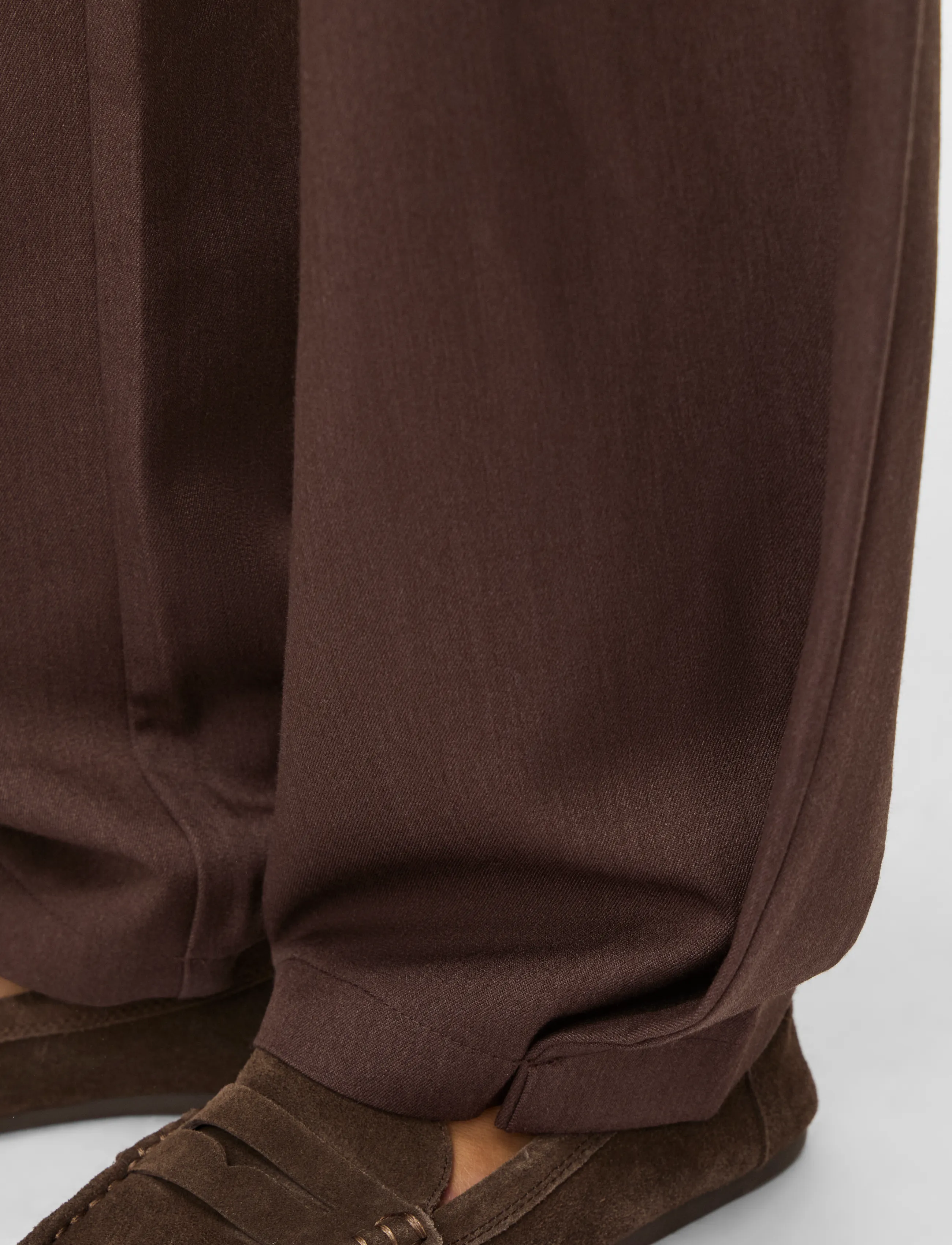Vila - VILEORA HW BARREL ANKLE PANTS - barrel-püksid - coffee bean - 5