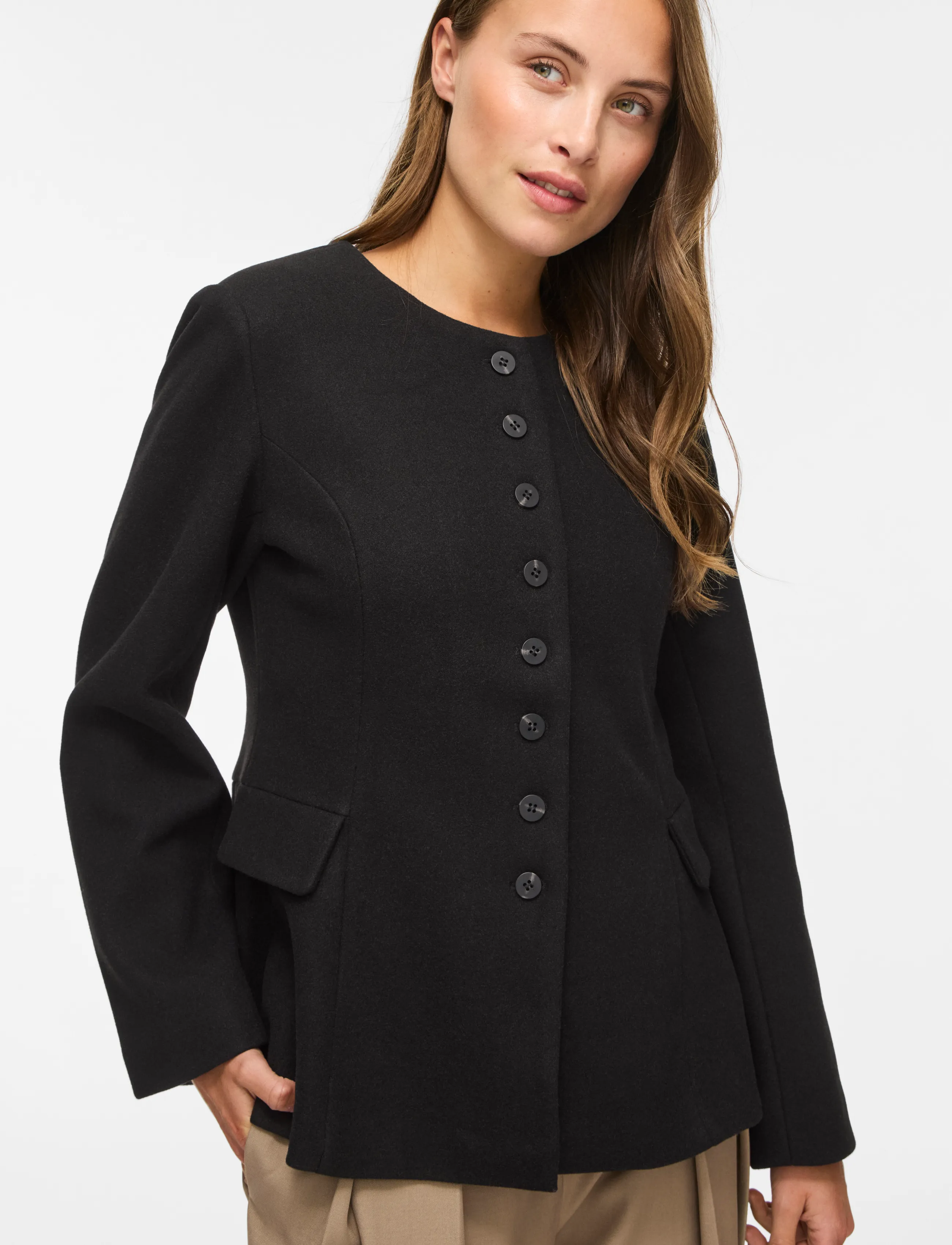 VILA Vizikka L/S Waist Jacket/Bfs kavajer & blazers dam – bild 6