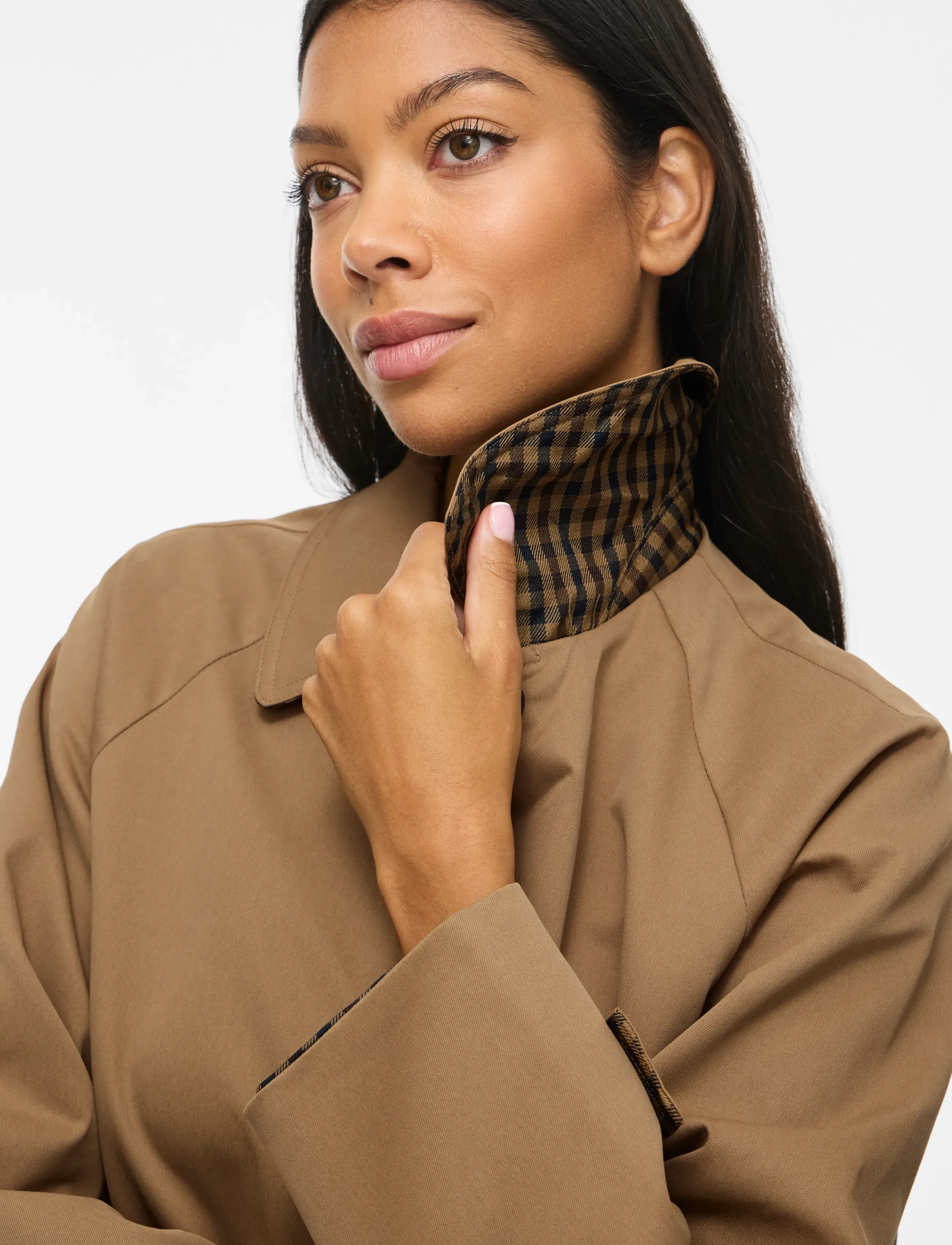 VILA Vitenela Rev L/S Trenchcoat/Spi kappor & rockar dam – bild 4