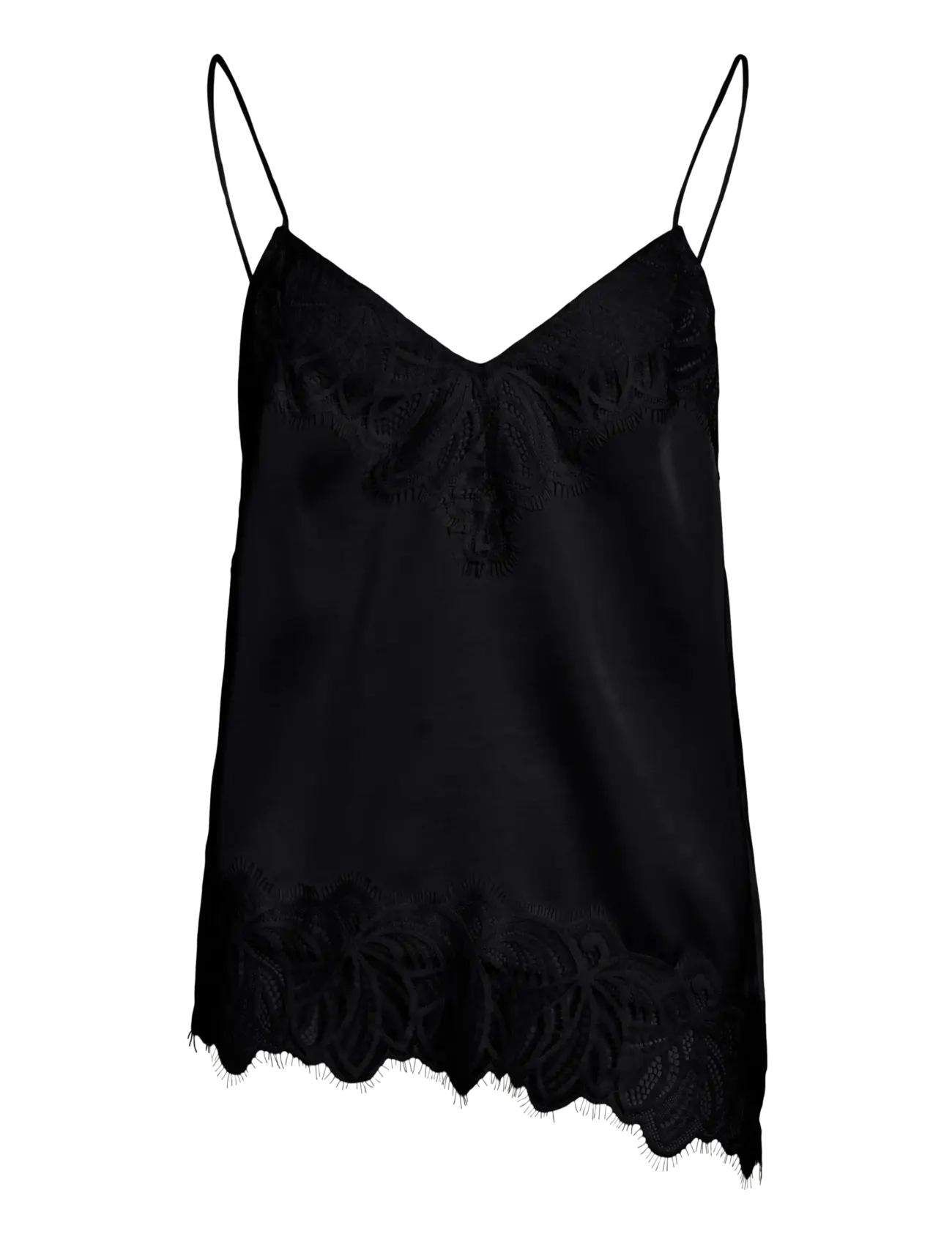 VILEA STRAP TOP - BLACK
