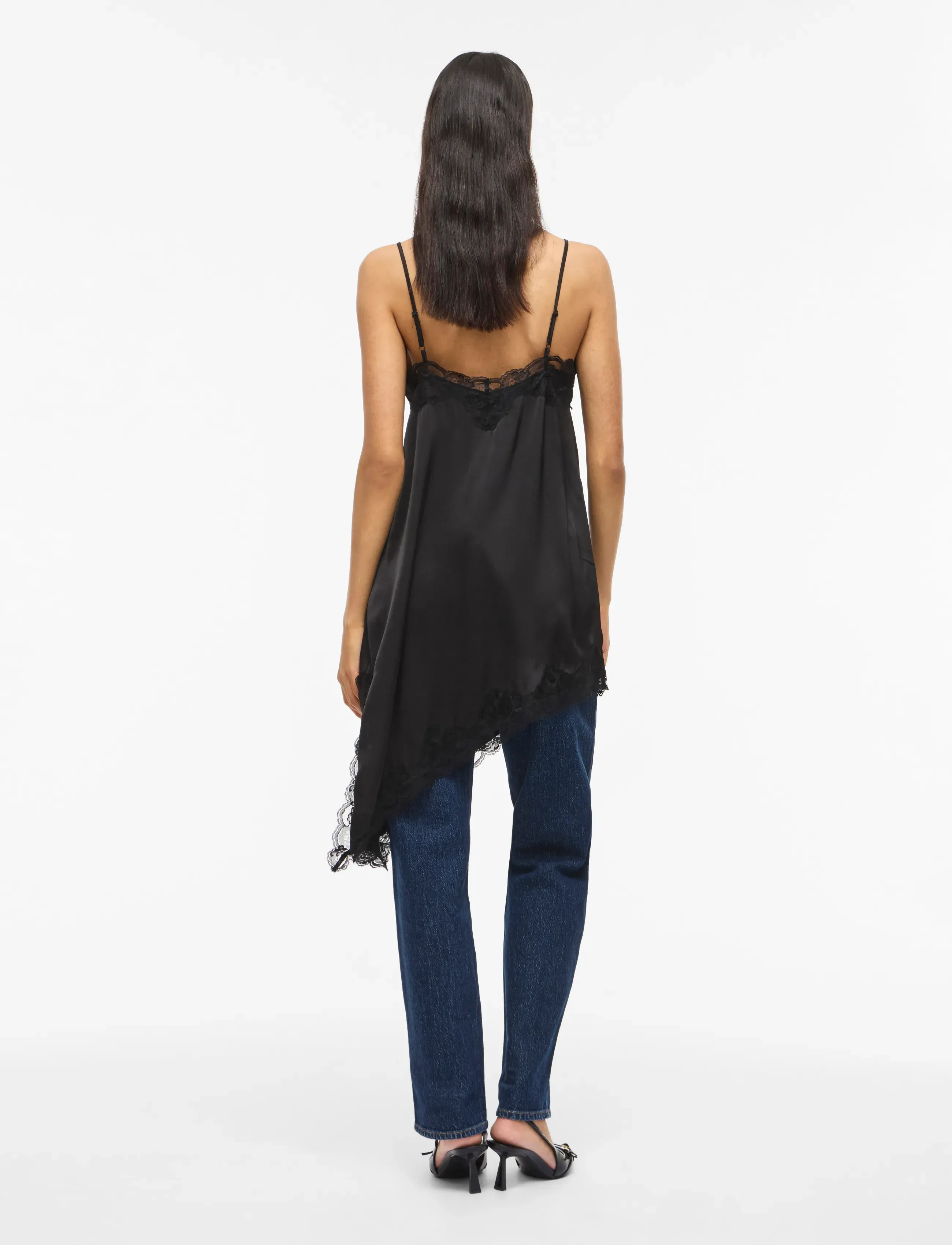 Vila - VILACEY STRAP DRESS - black - 3