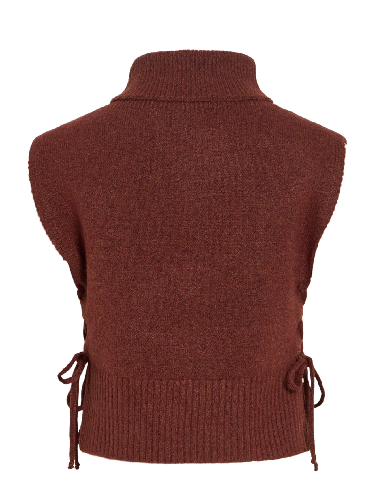 Vila - VILYLA LACE UP COLLAR/EF - sable - 1