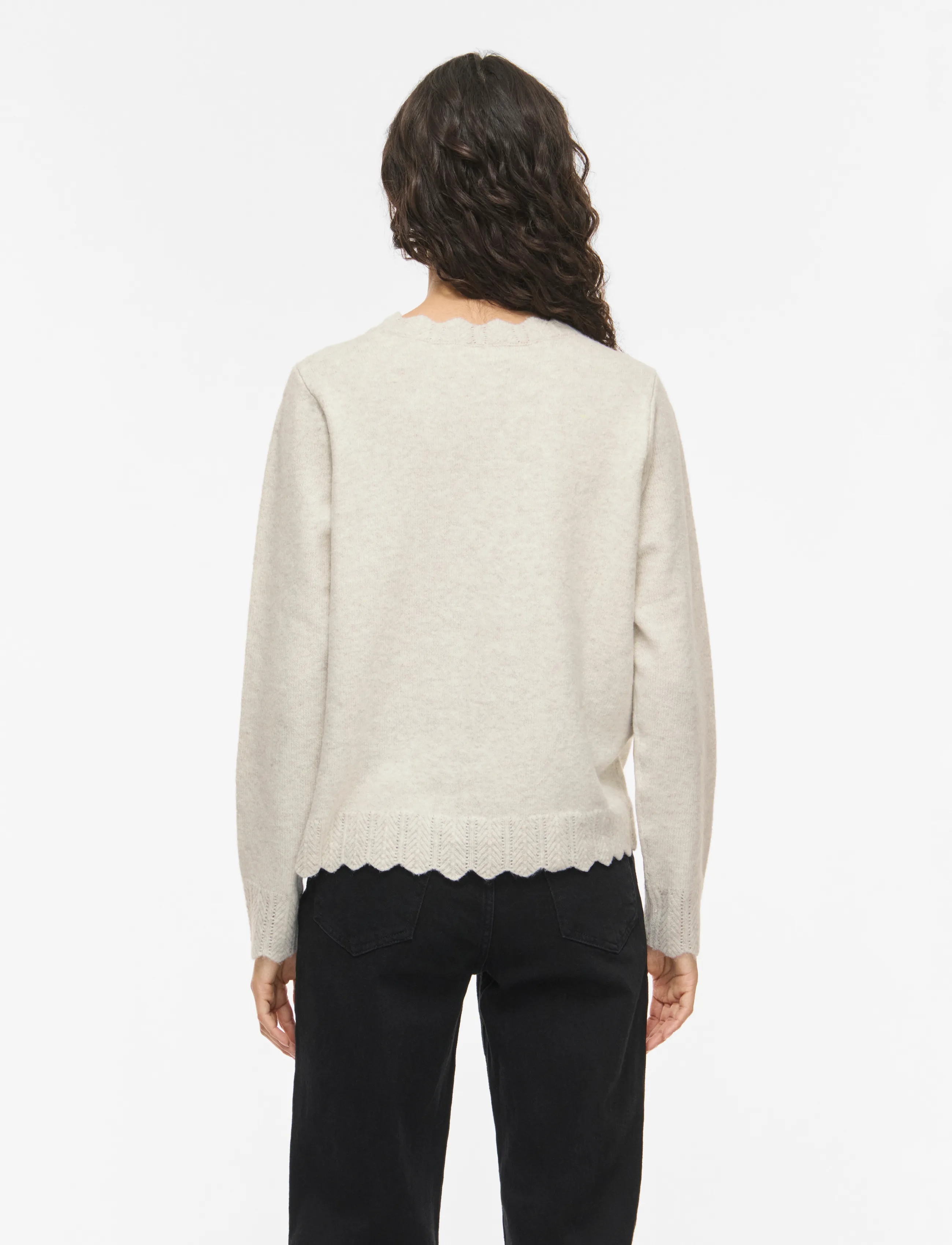 Vinikolina L/S O-Neck Knit Cardigan-Noos 2