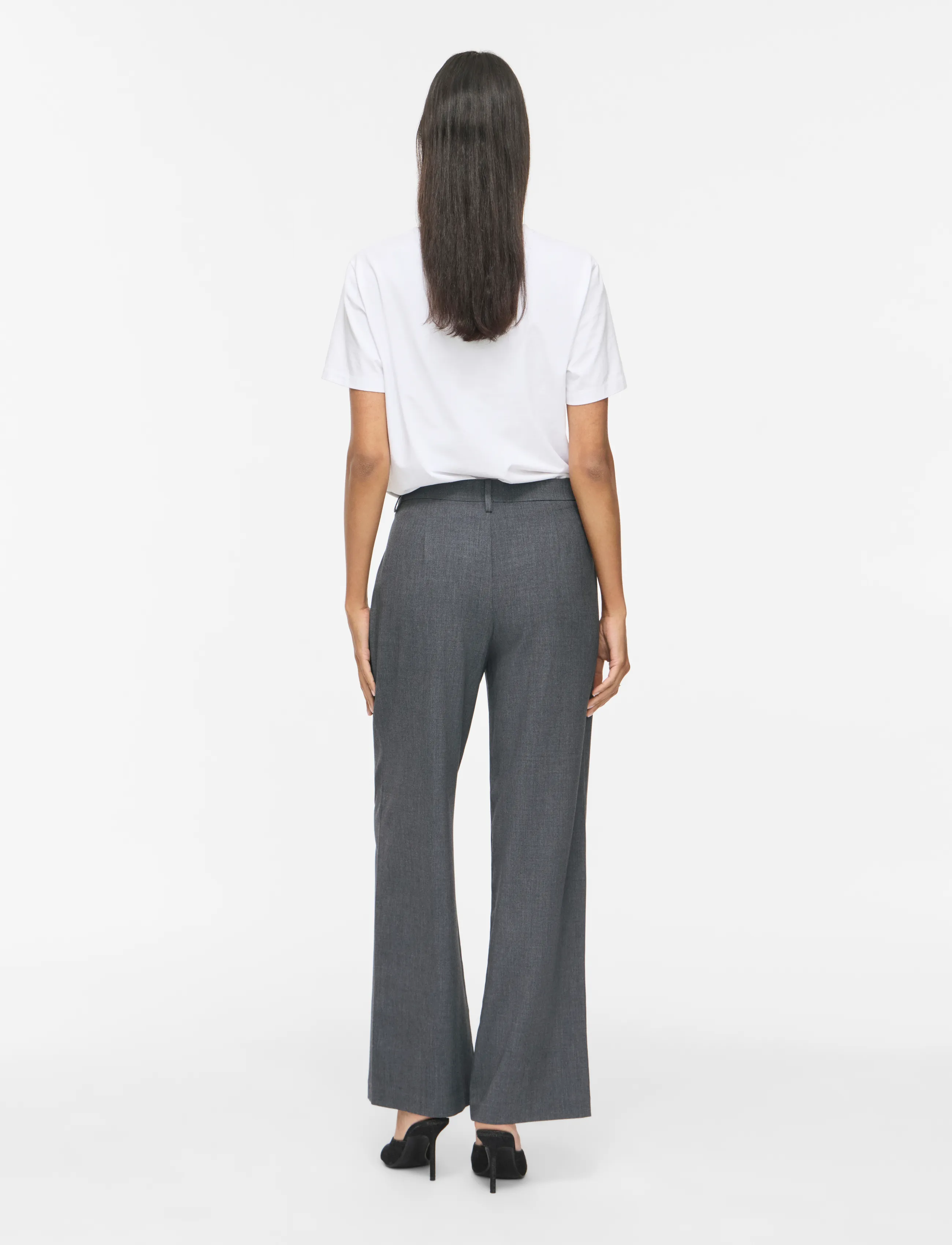 VILA Vikari Rw Wide Wvn Pant Noos kostymbyxor dam – bild 2