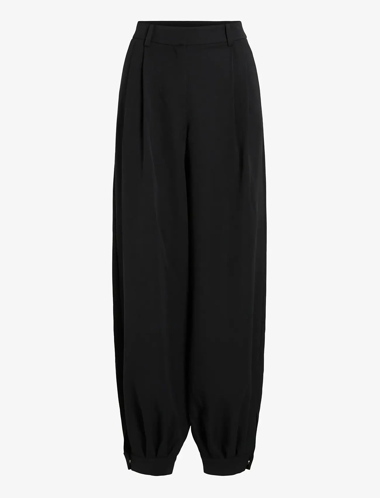 Vila - VINUNA BALLOON PANTS /LN - barrel-bukser - black - 1