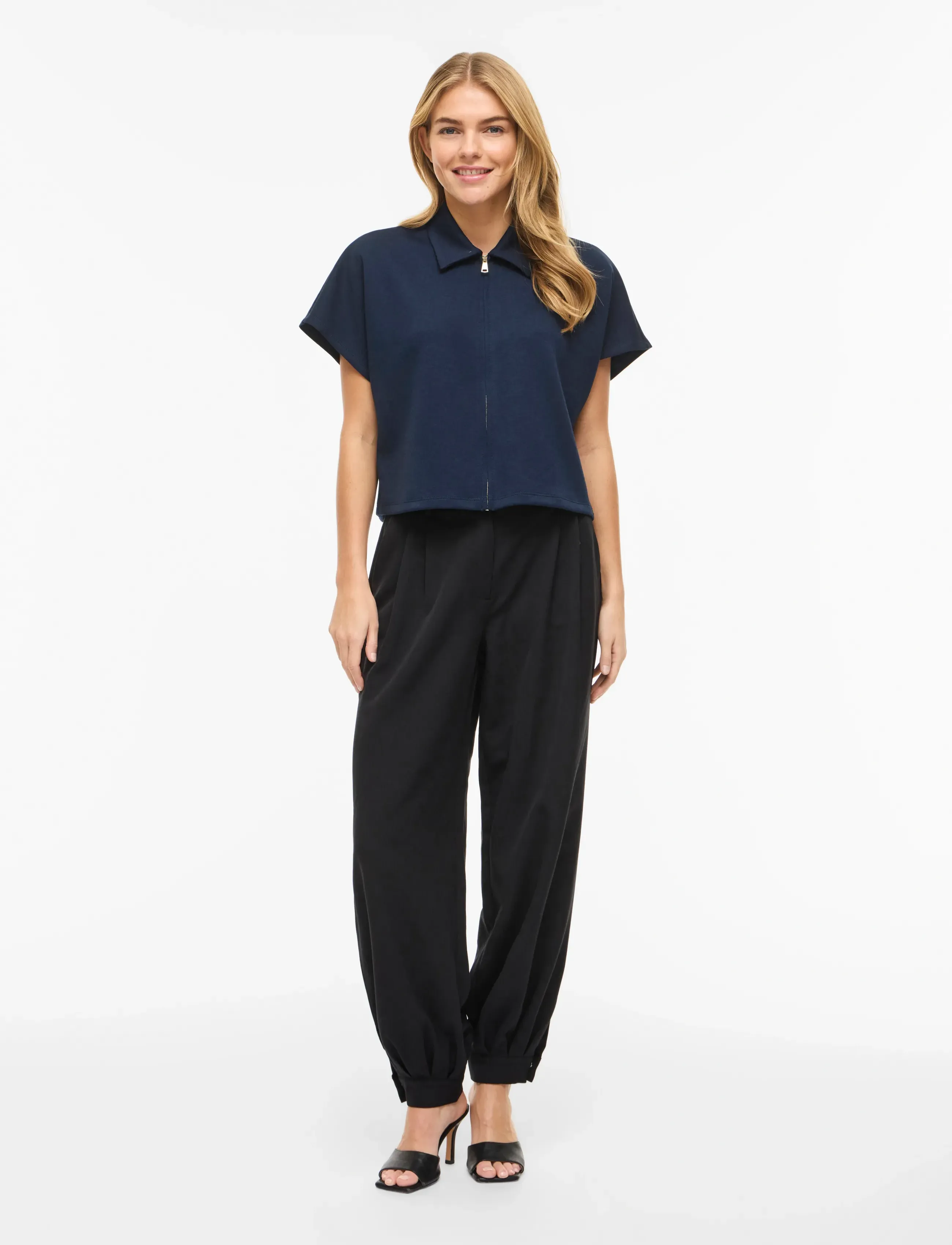VILA Vinuna Balloon Pants /Ln cargobyxor dam – bild 3