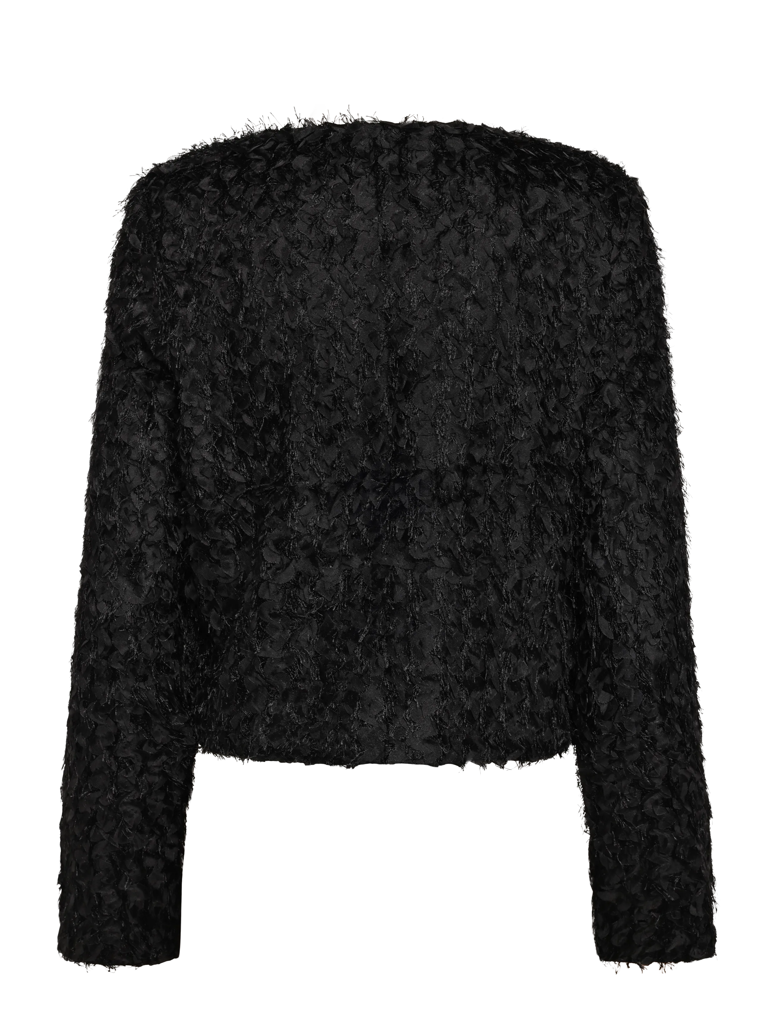 Vila - VIROVITA L/S CARDIGAN/DC - cardigans - black beauty - 1
